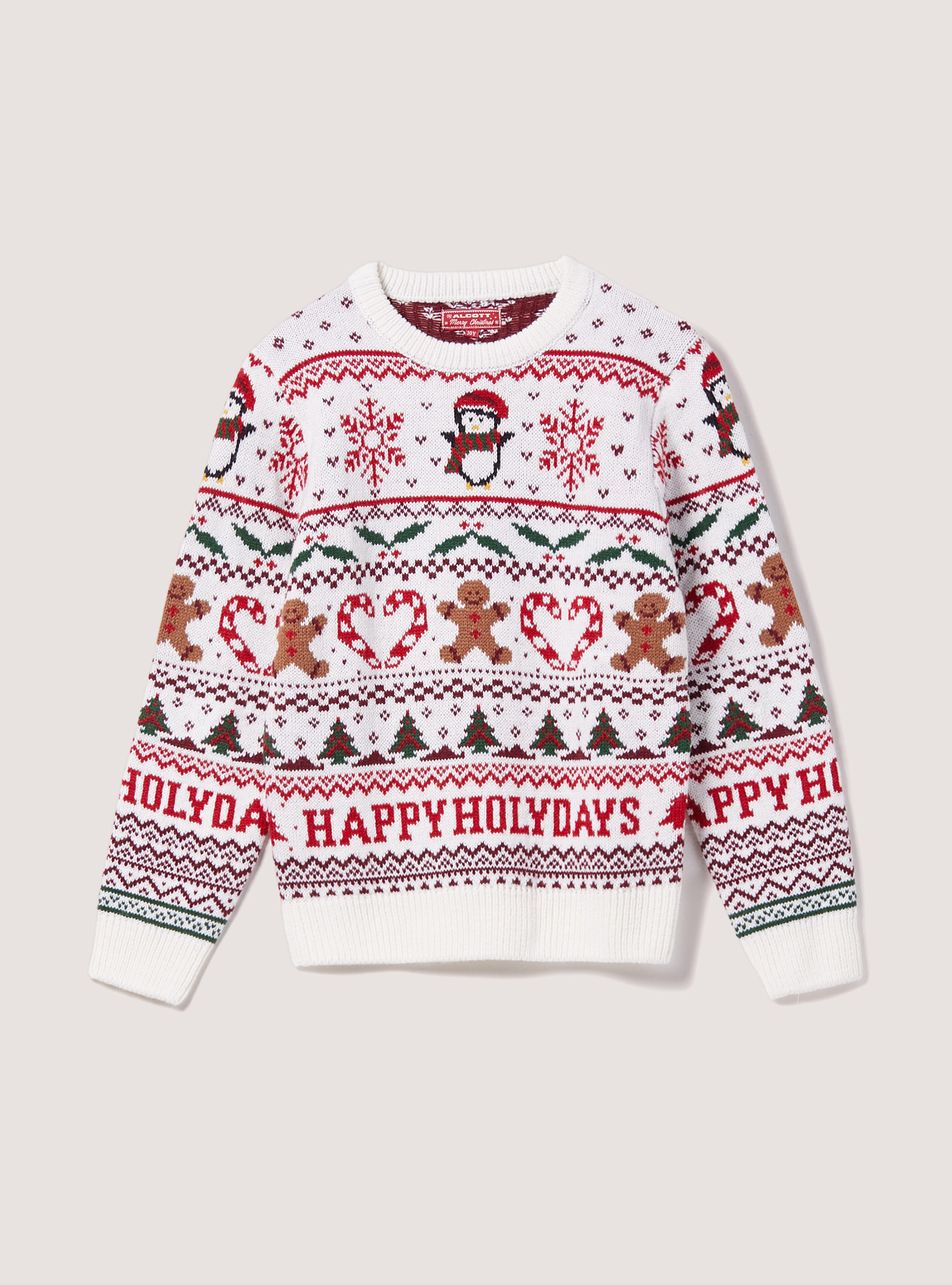 Jersey de la Colecci&oacute;n Familiar de Navidad, WH1 OFF WHITE