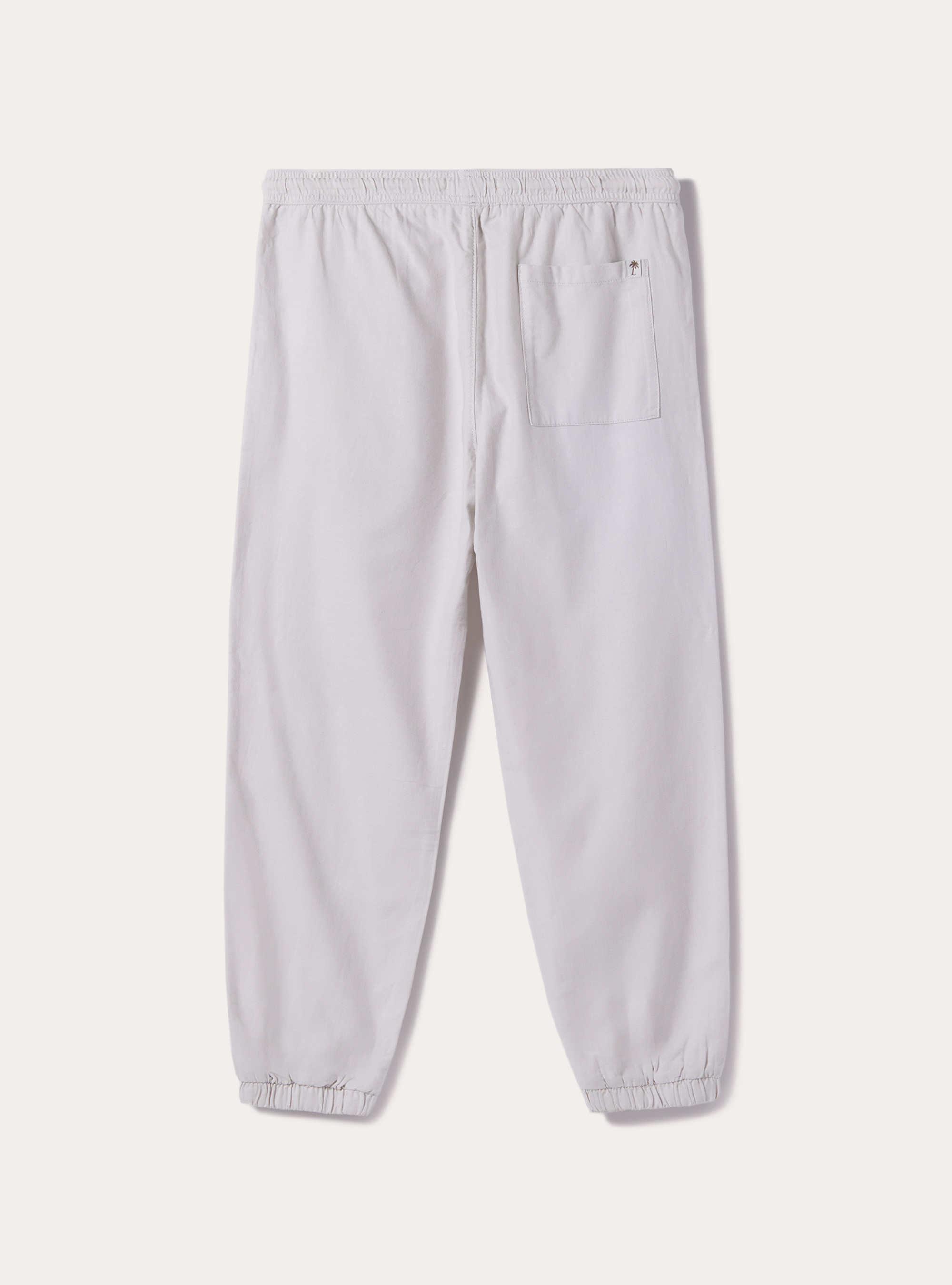 Jogginghose aus einer Leinenmischung, WH1 OFF WHITE