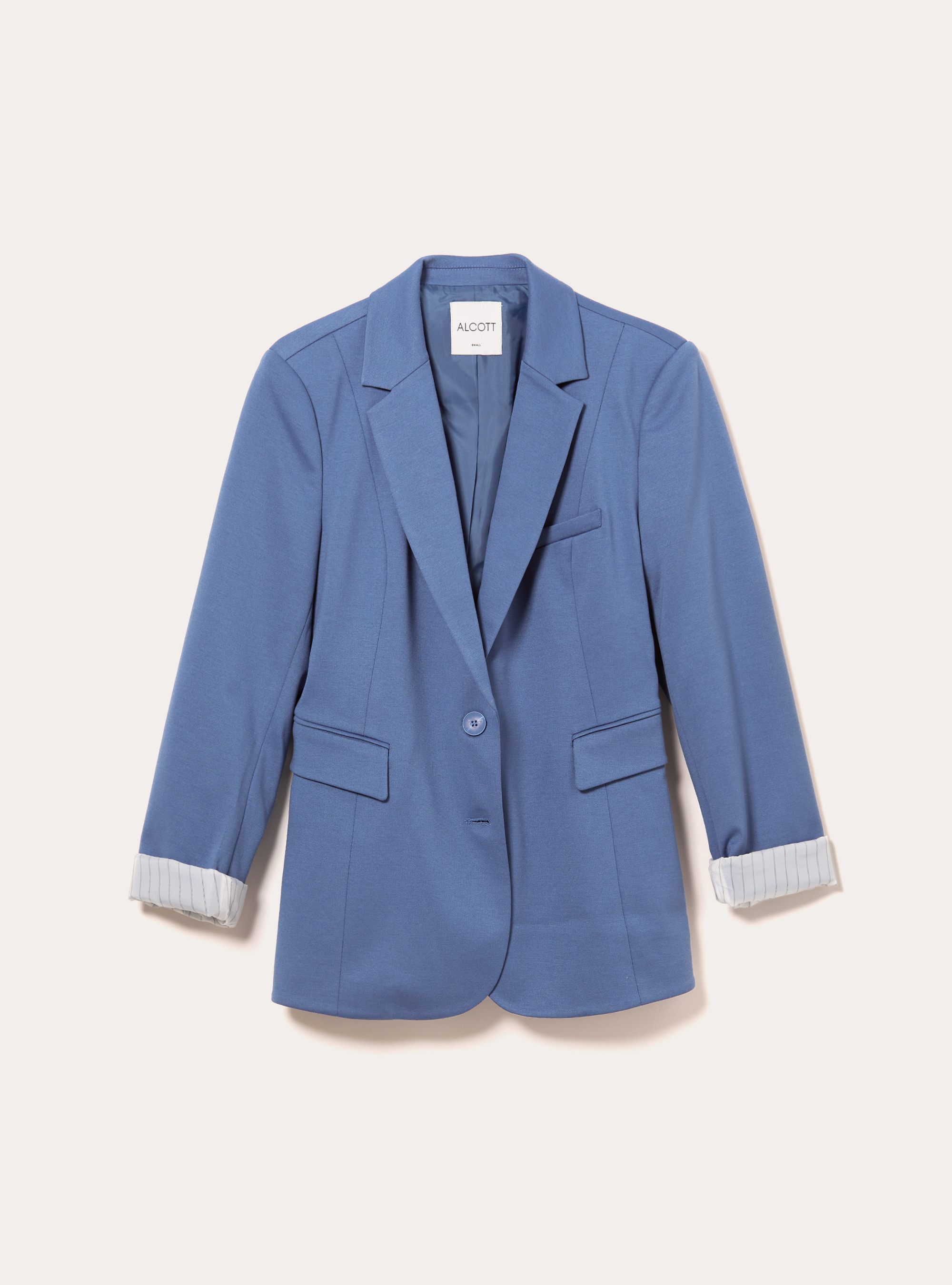 Jersey blazer, AZ2 AZURE MEDIUM