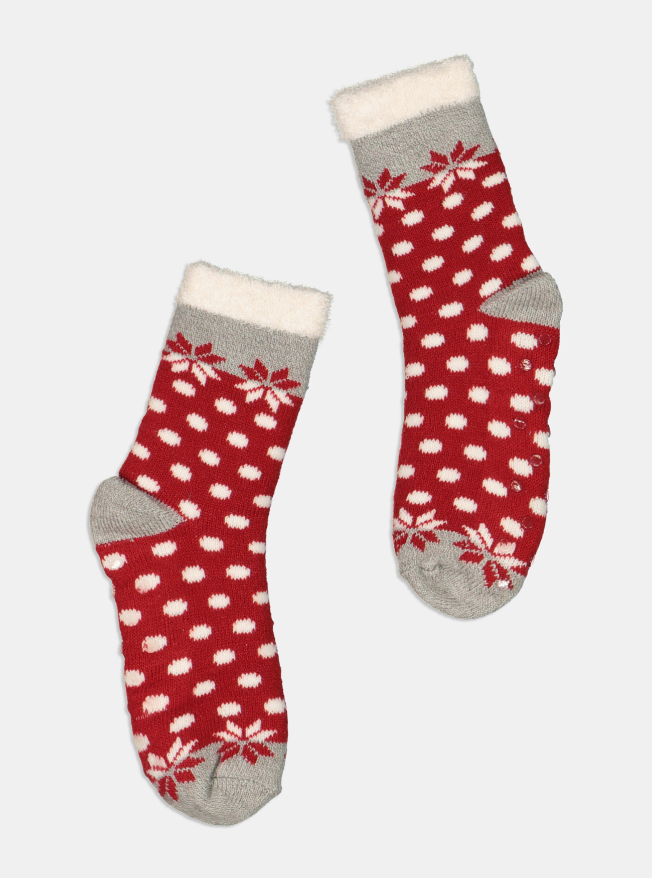 Calzini natalizi, RED/WHITE B009