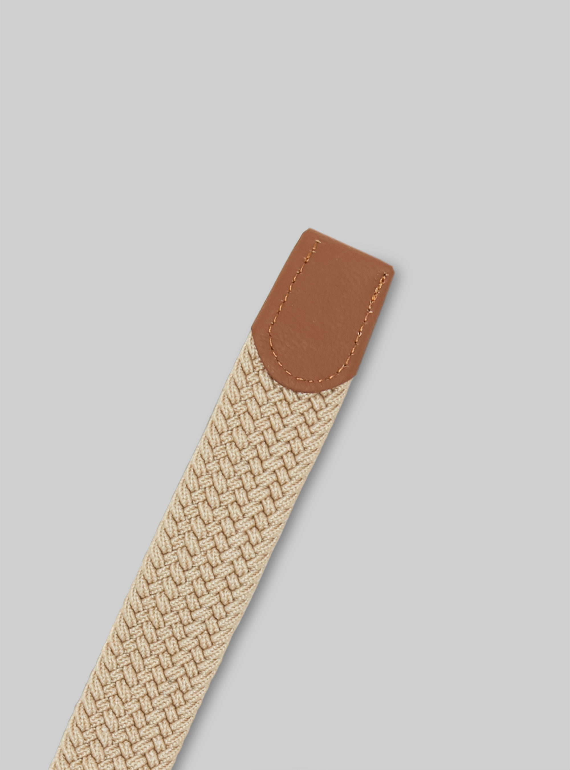 Cintura intrecciata, BG2 BEIGE MEDIUM