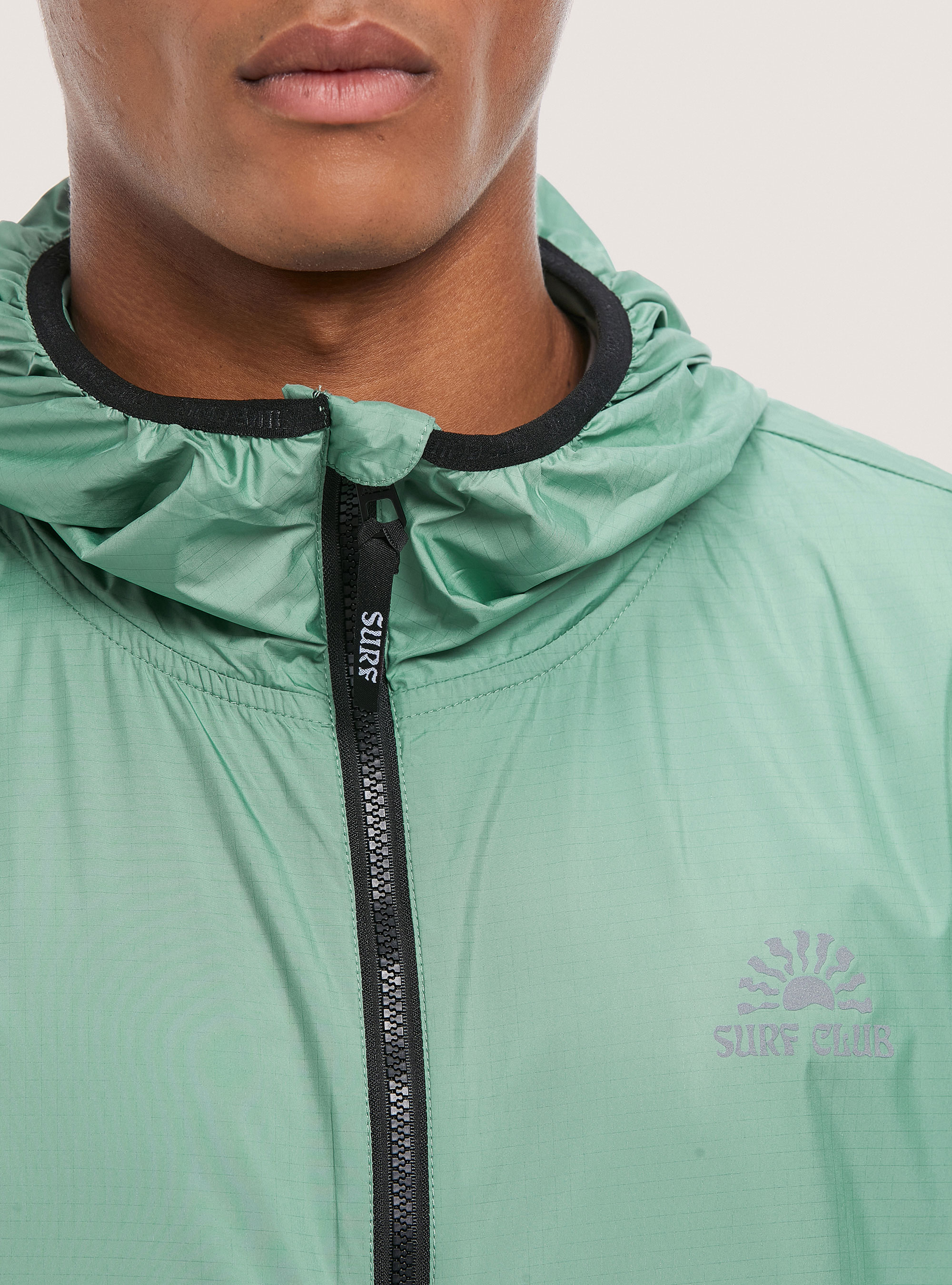 Lightweight windproof jacket, C6707 PASTEL GREEN