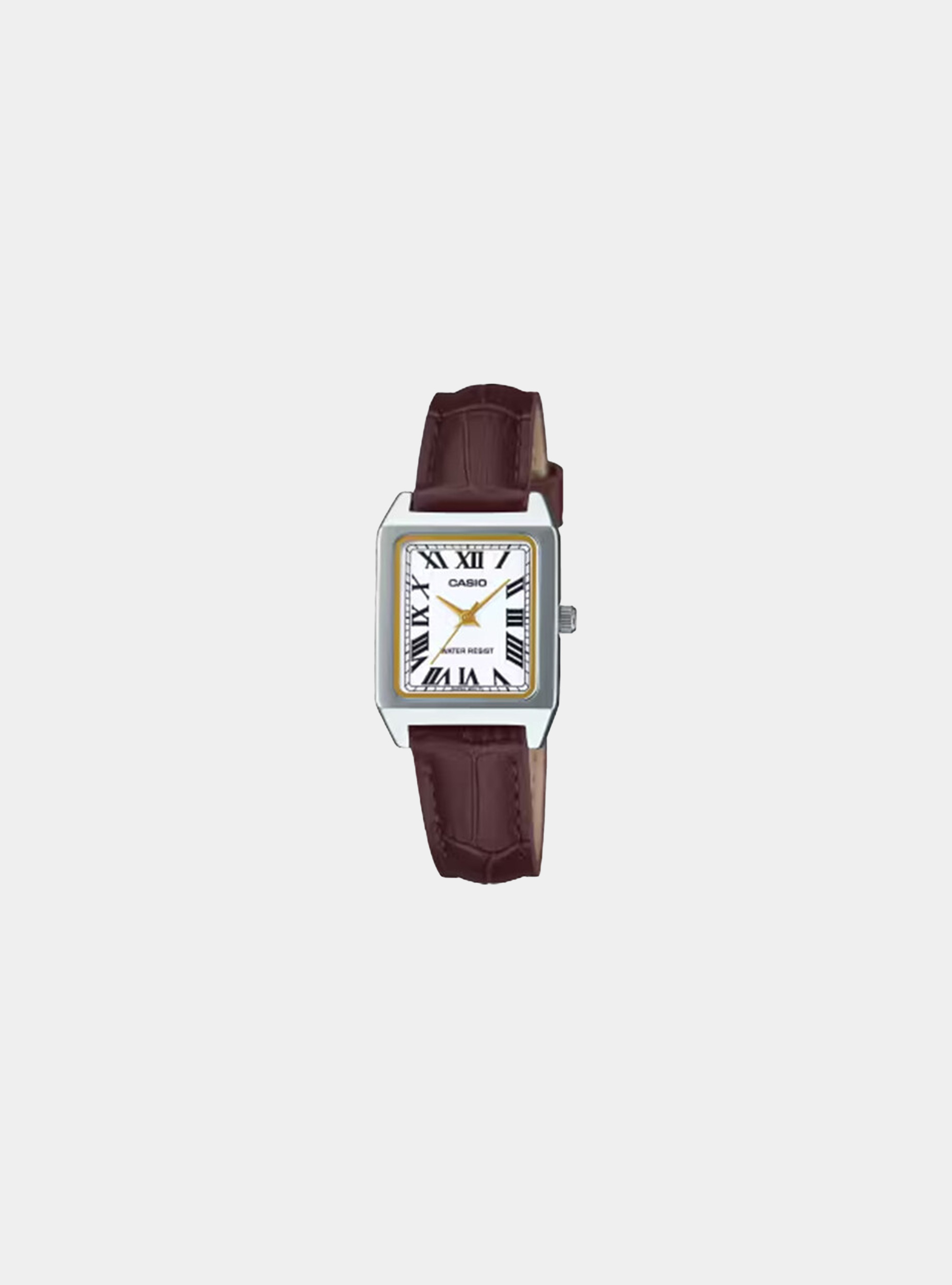 Reloj Casio con correa de piel aut&eacute;ntica, &Uacute;NICO