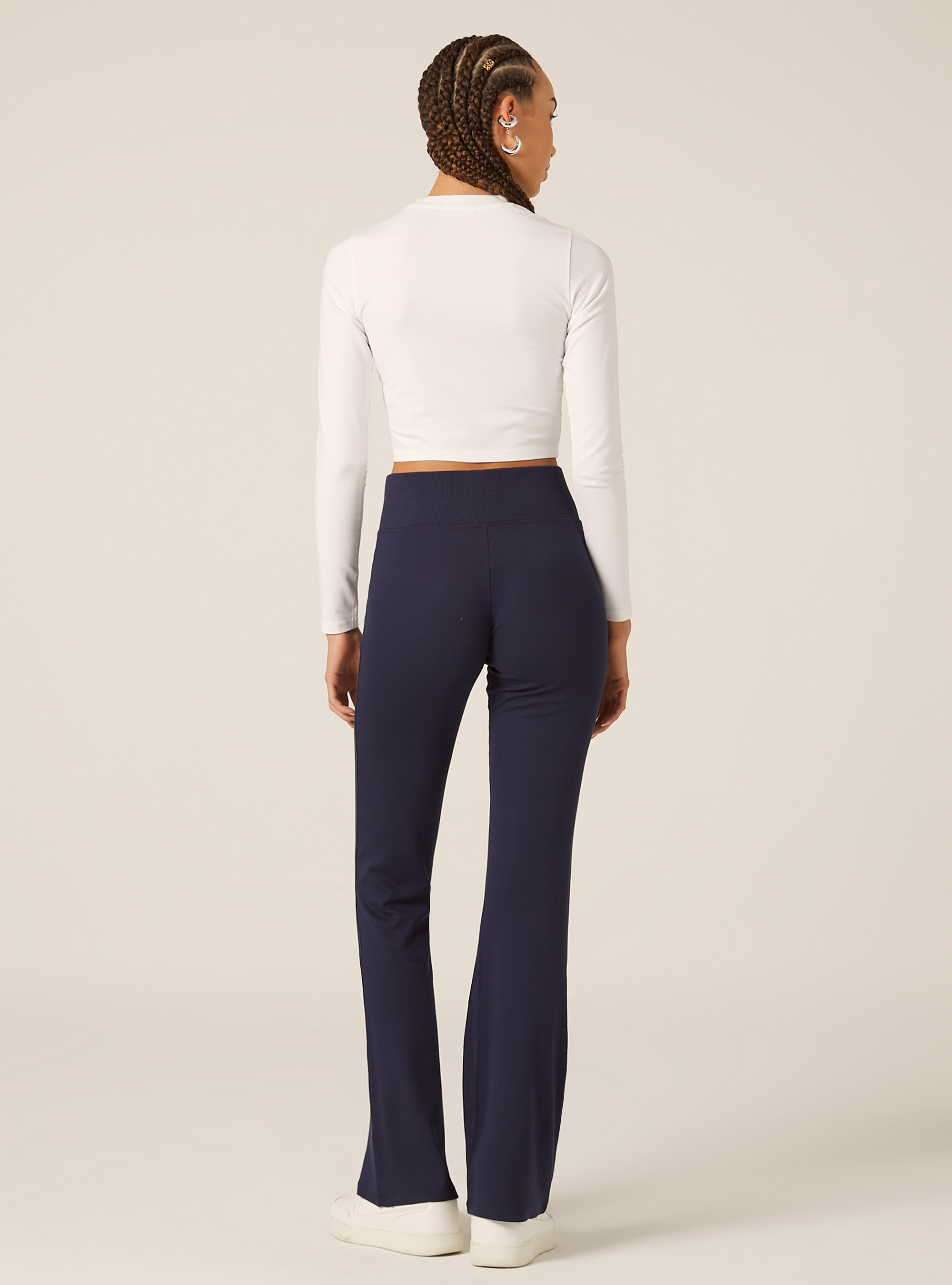 Flared leggings, NA2 NAVY MEDIUM