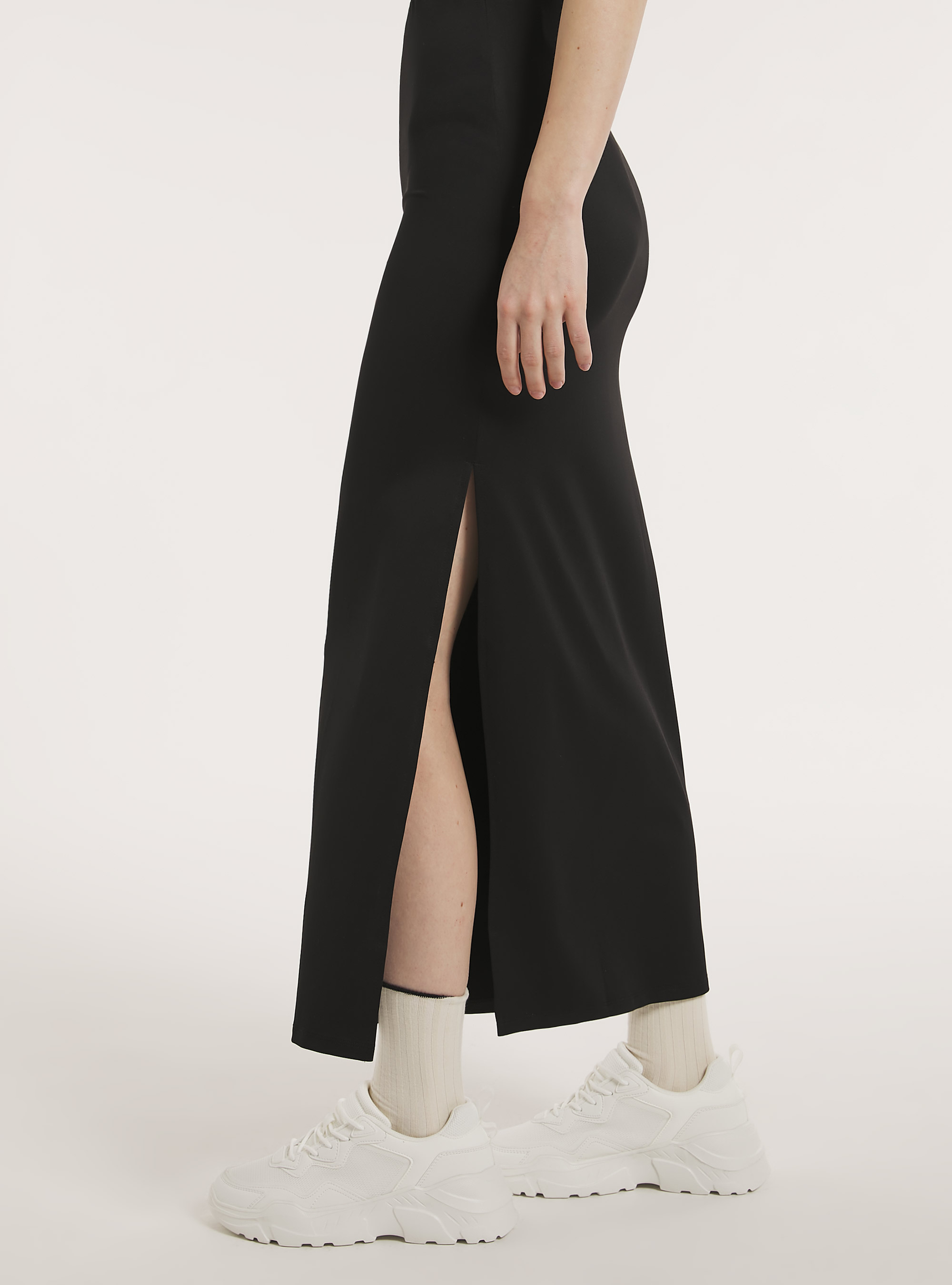 Long skirt with deals open sides