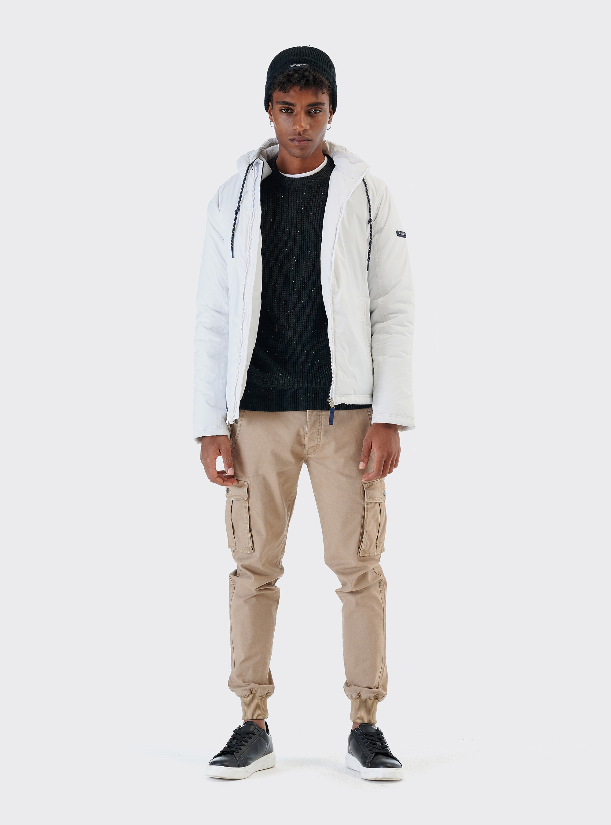 Giubbotto imbottito, BIANCO