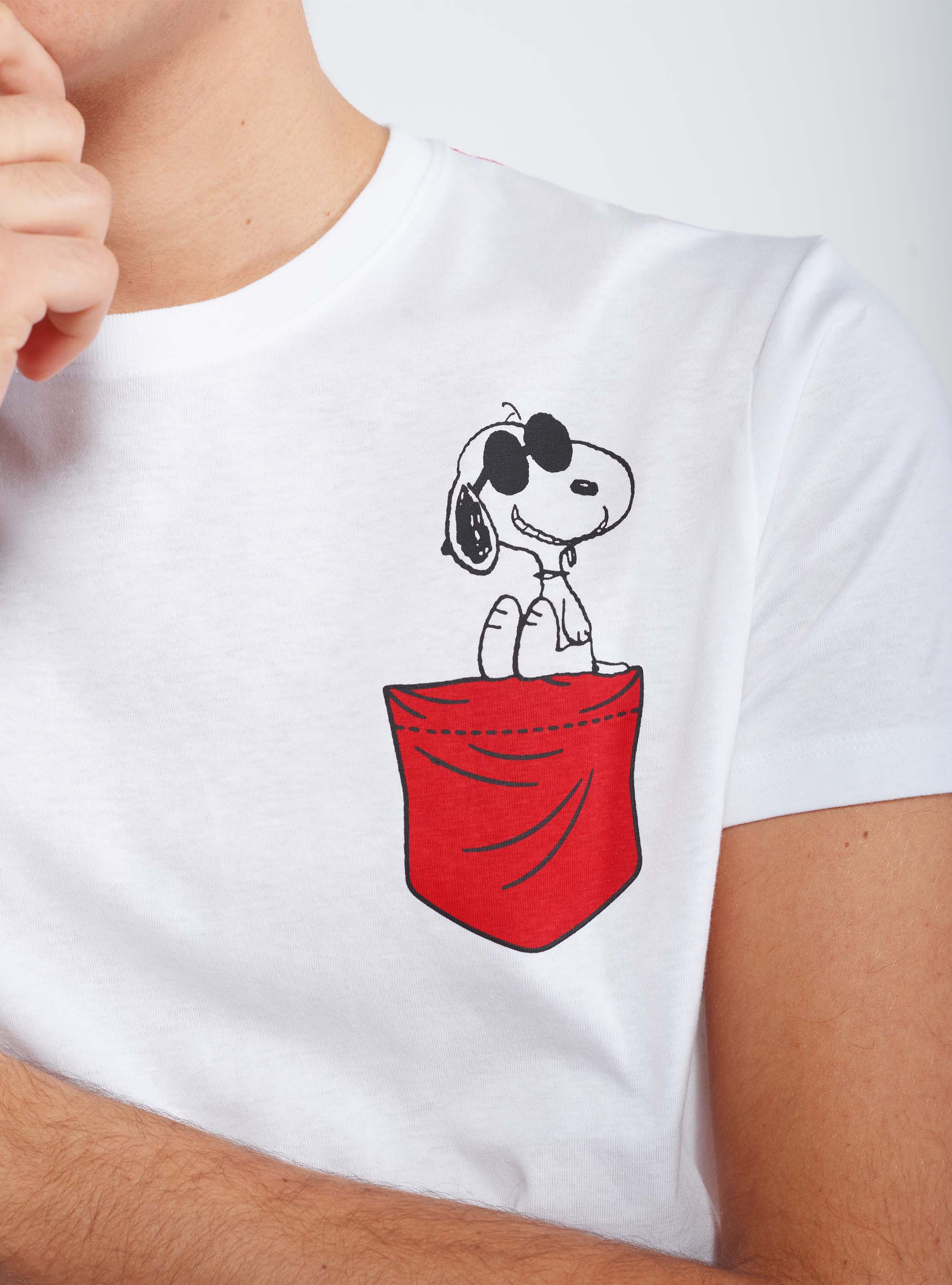 T-Shirt Snoopy für Alcott, C099 WHITE