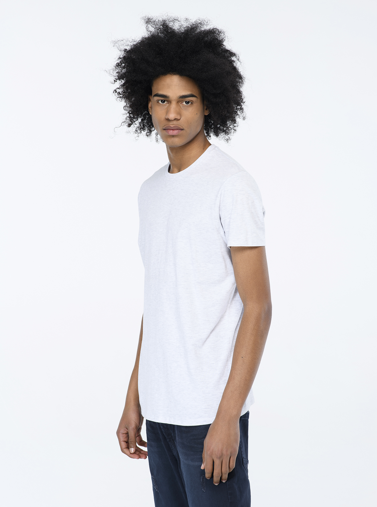 T-shirt tinta unita, BLANCO ÁRTICO