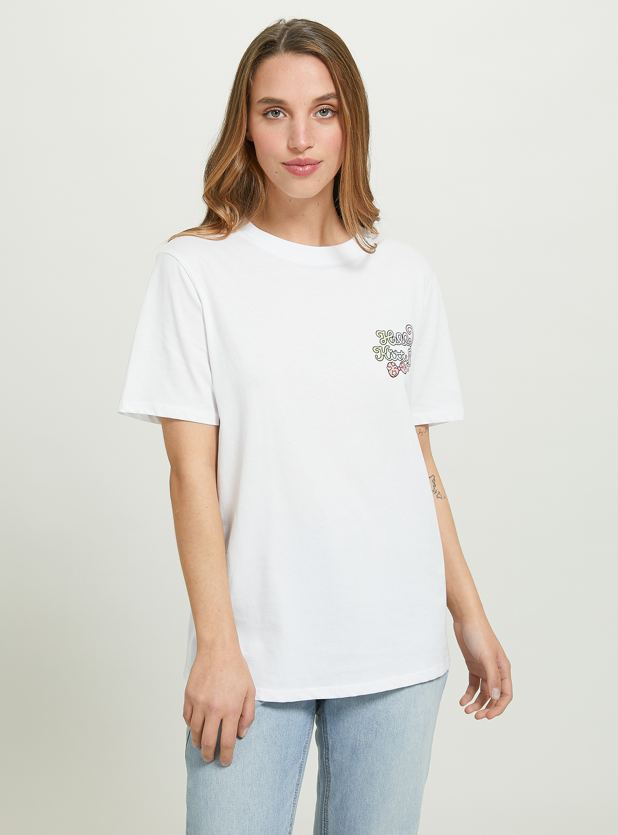 T-shirt Hello Kitty / Alcott, WH3 WHITE