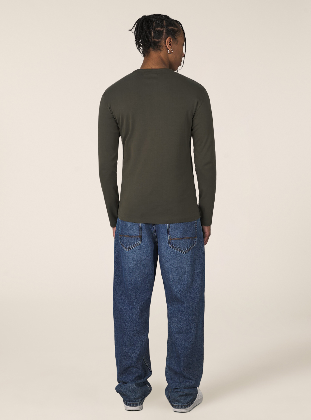 Maglietta a maniche lunghe in cotone, KY2 KAKY MEDIUM