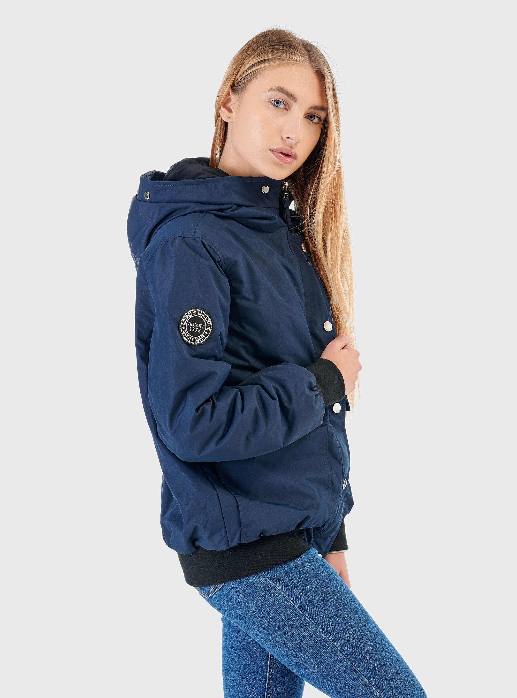 Bomber tecnico donna, BLUE NAVY