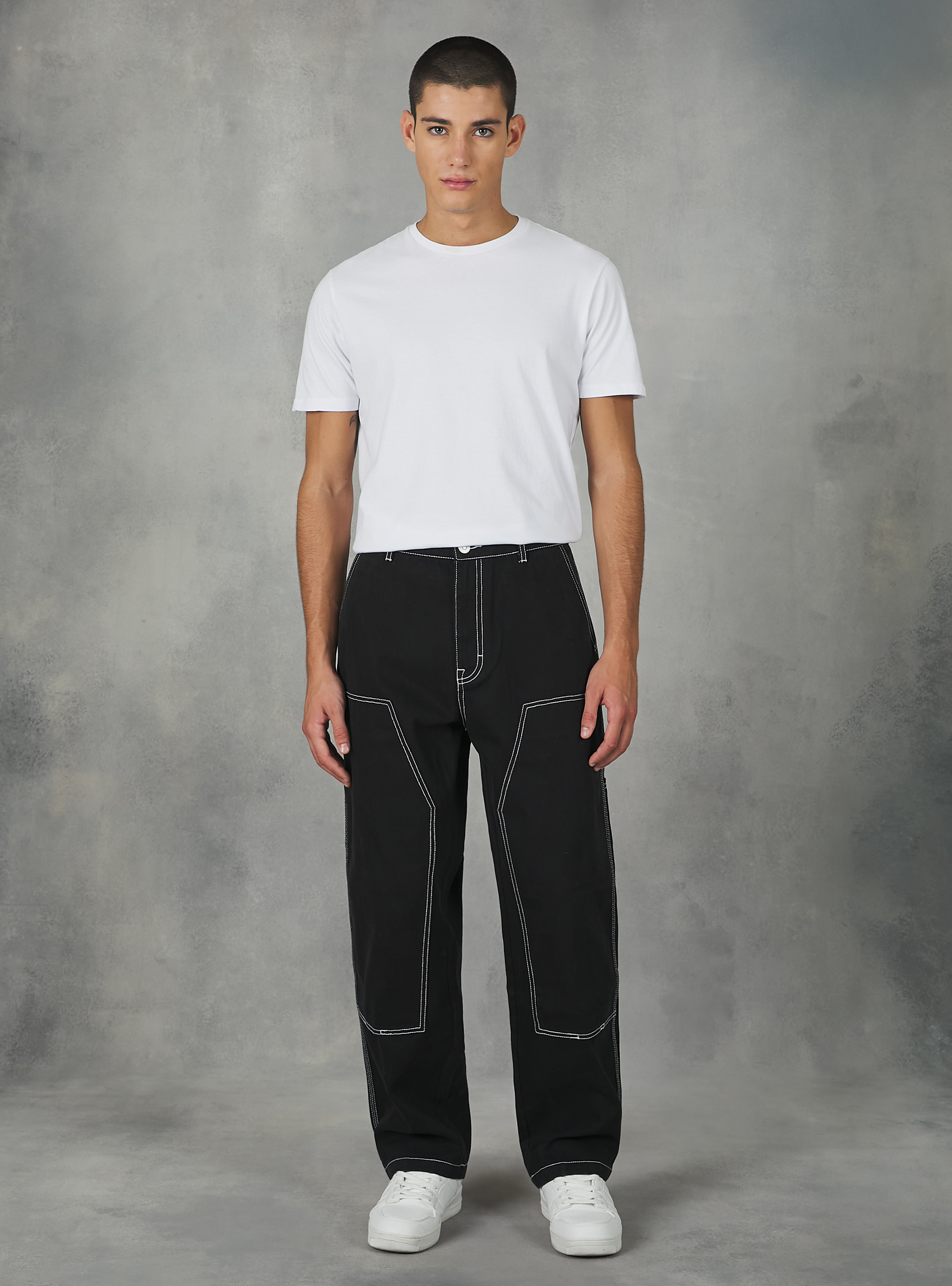 Carpenter canvas trousers