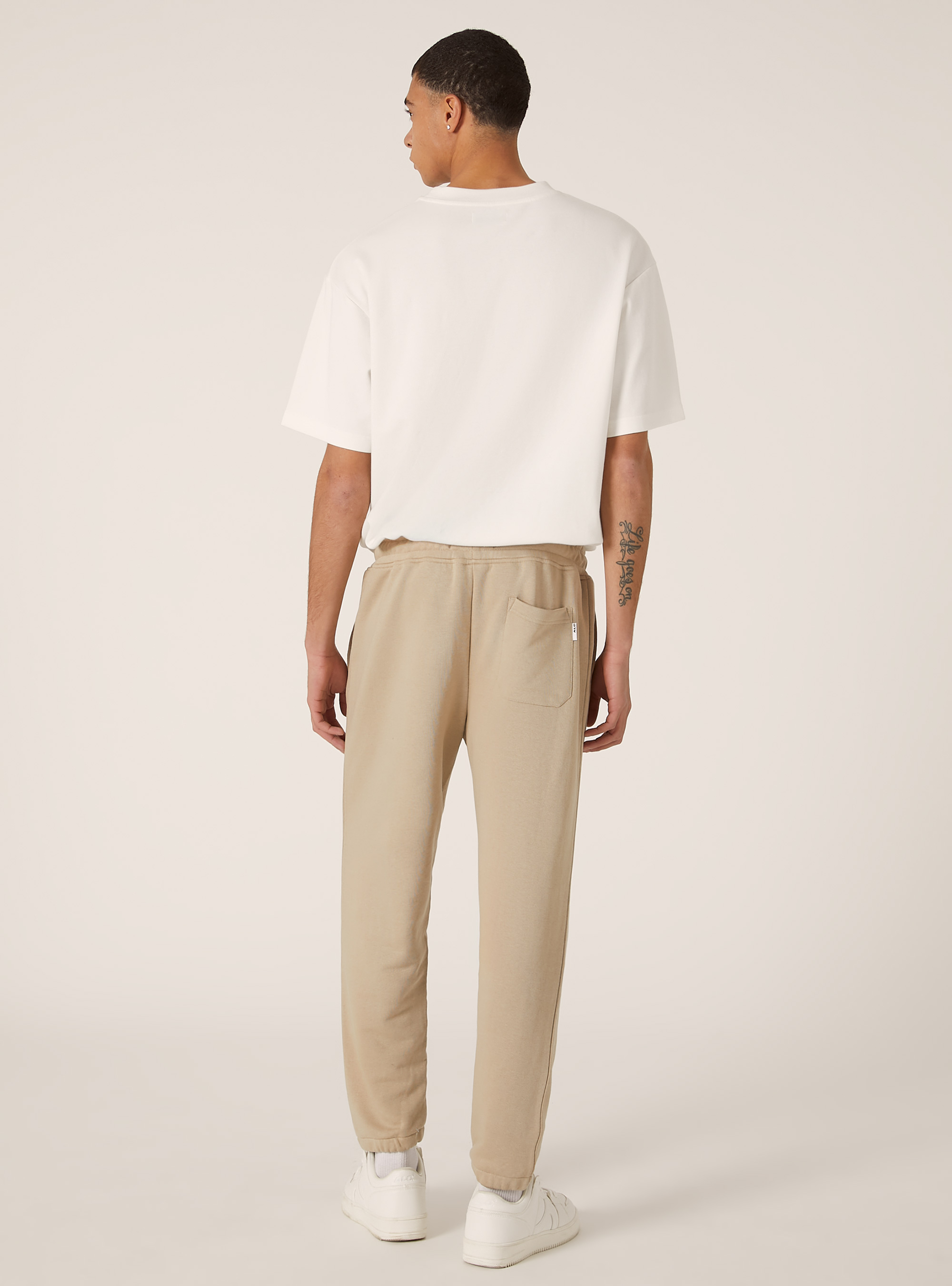 Plush jogger trousers, BG2 BEIGE MEDIUM