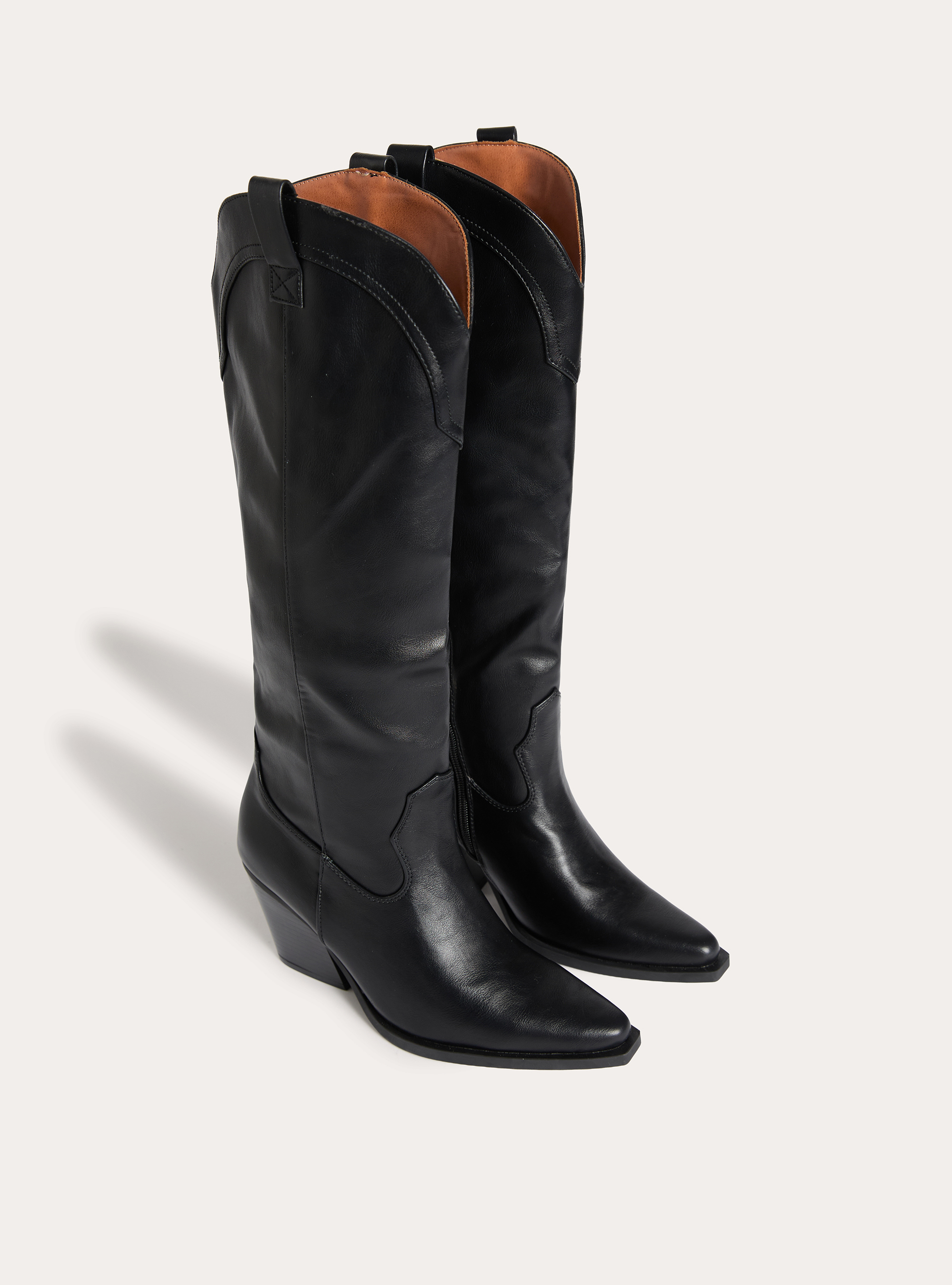 Bottes camperos hautes, BK1 BLACK