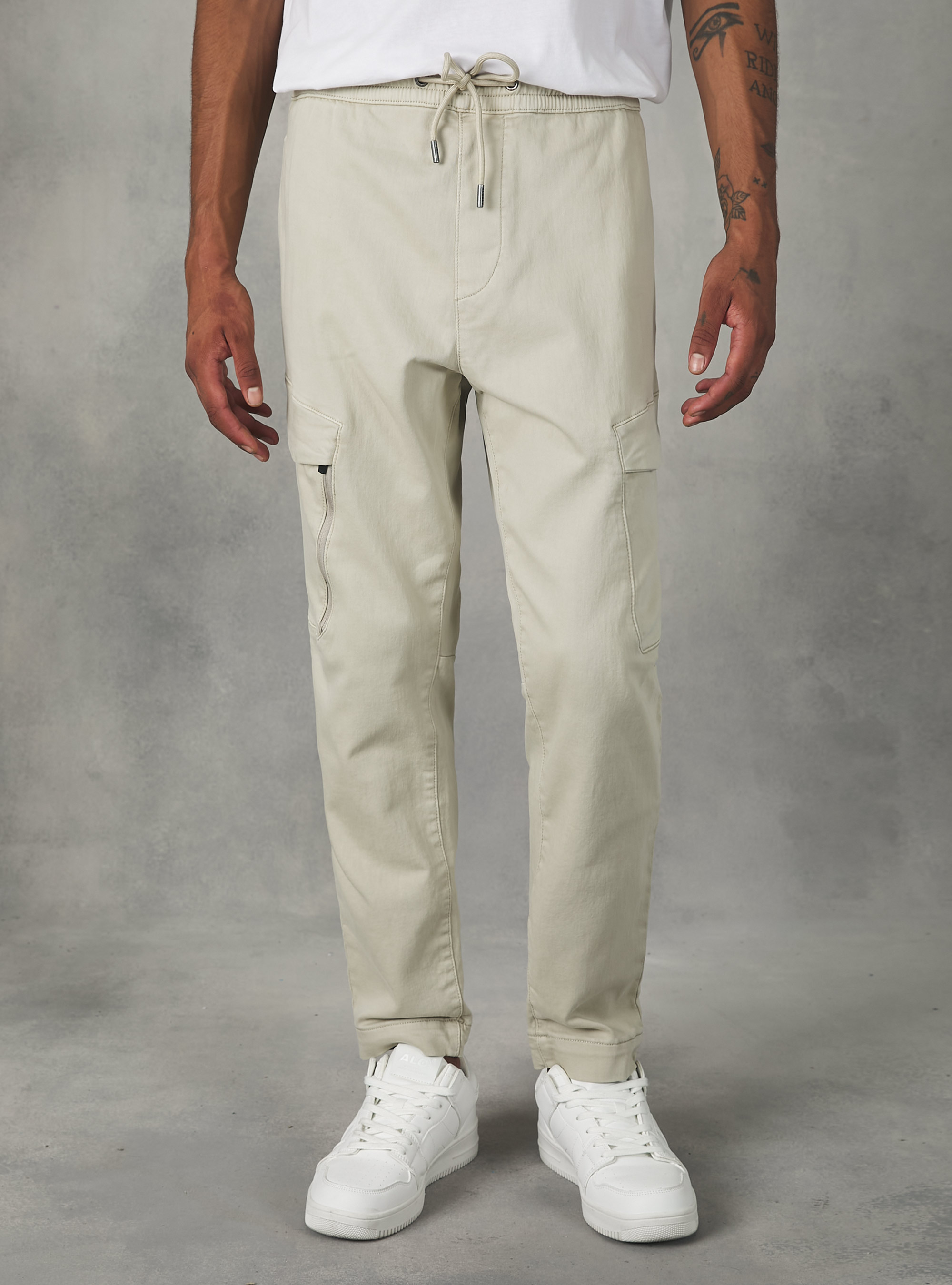 Pantalon de jogging avec grandes poches, BG3 BEIGE LIGHT