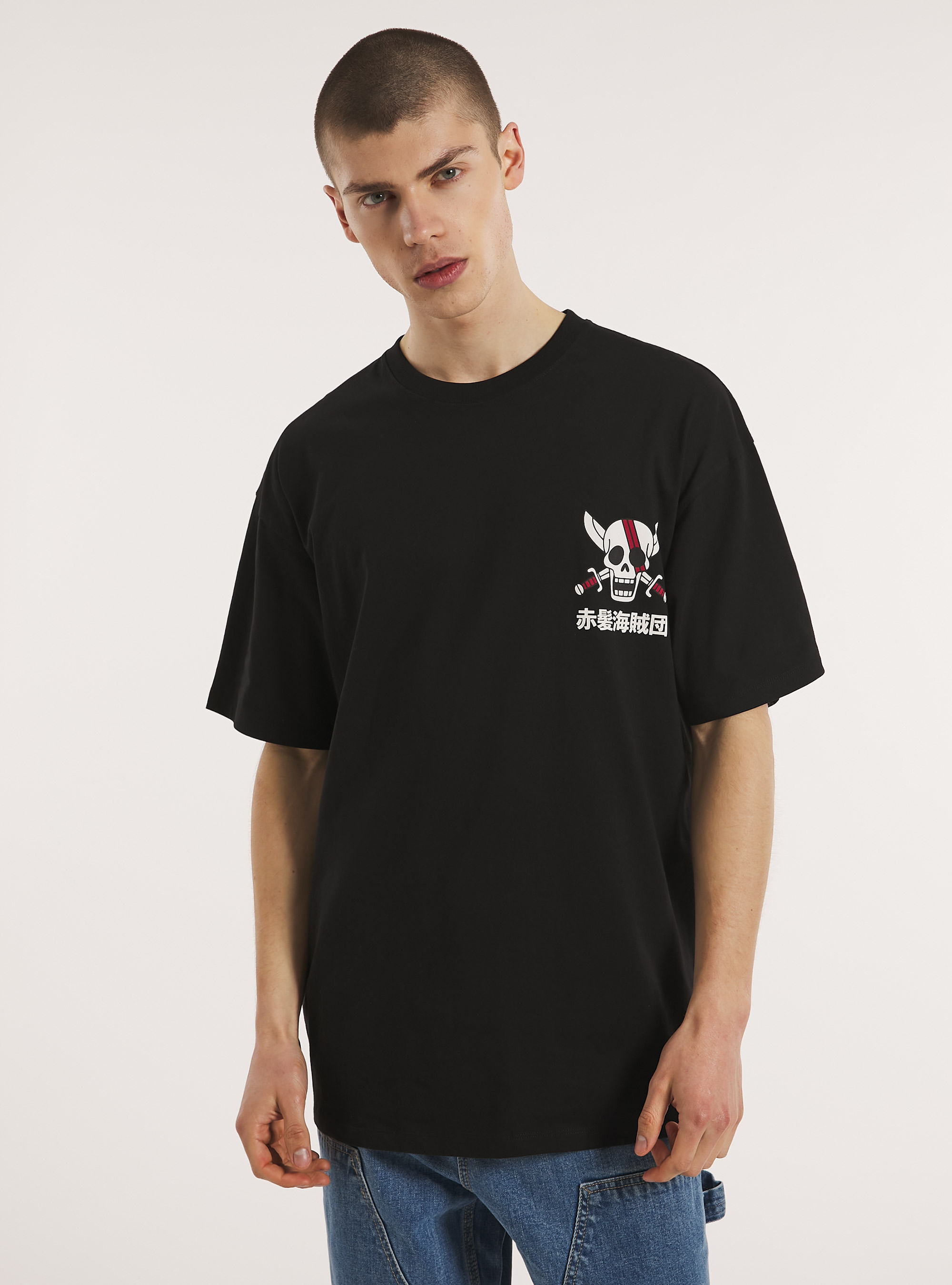 One Piece / Camiseta Alcott, BK1 BLACK