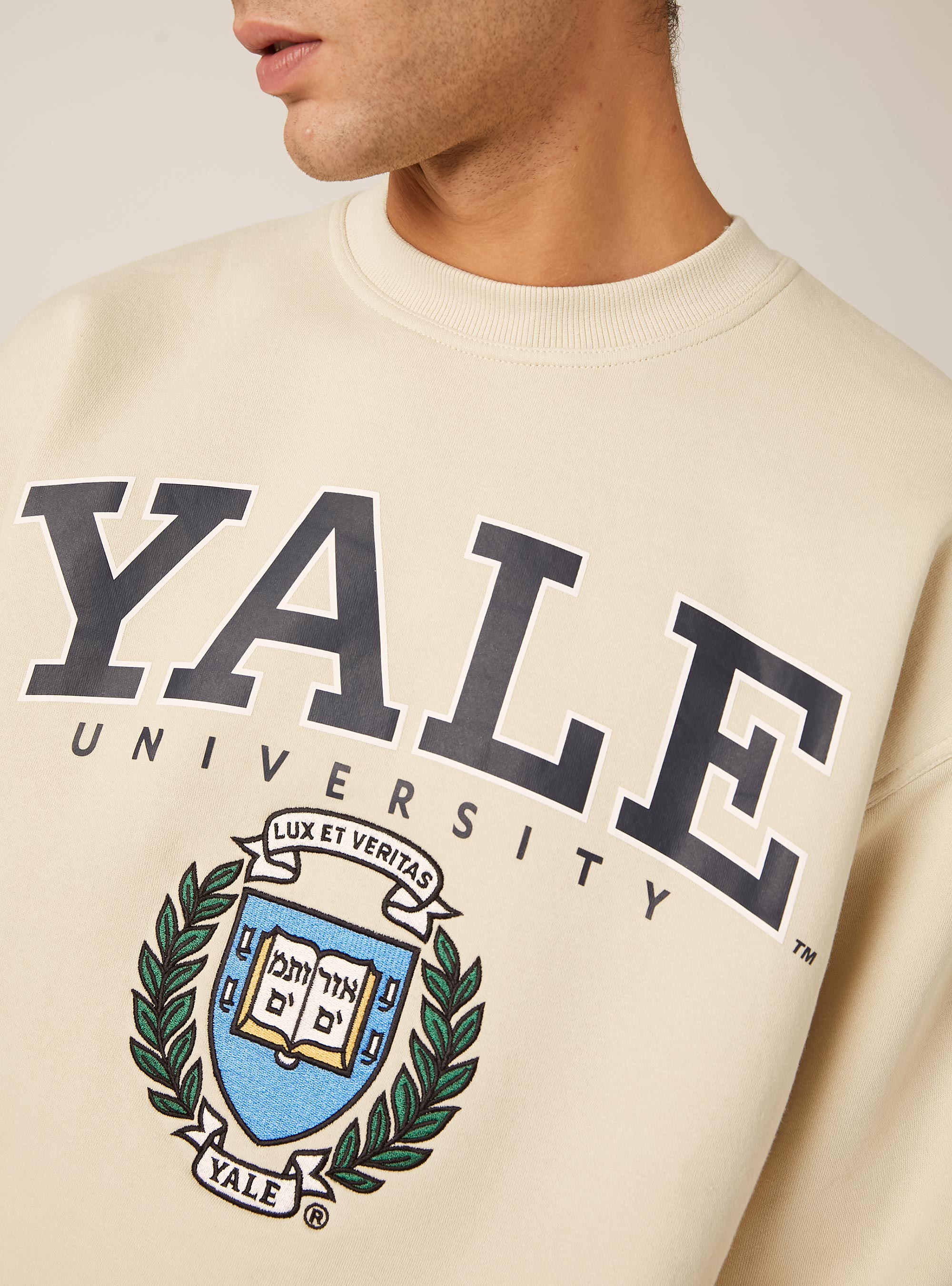Yale / Alcott Sweatshirt, CR3 CREAM LIGHT