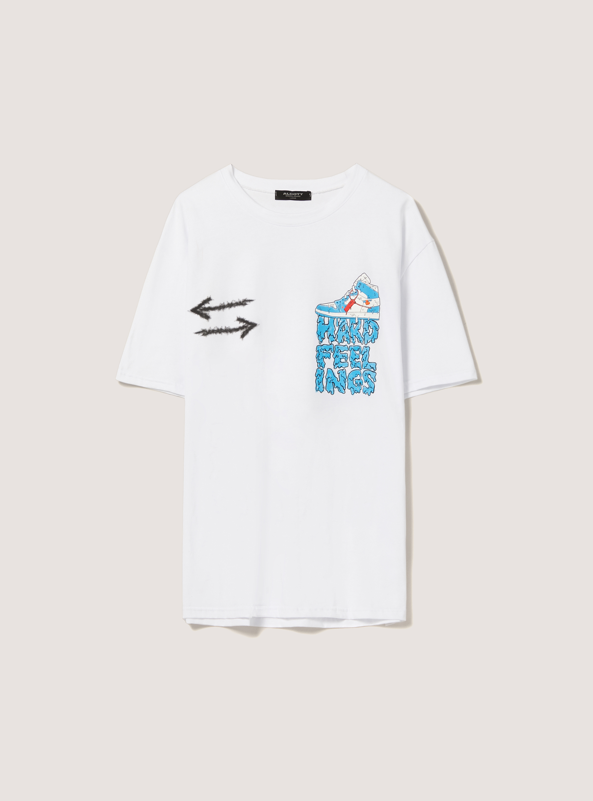 T-shirt with Smile Collection print, WH2 WHITE