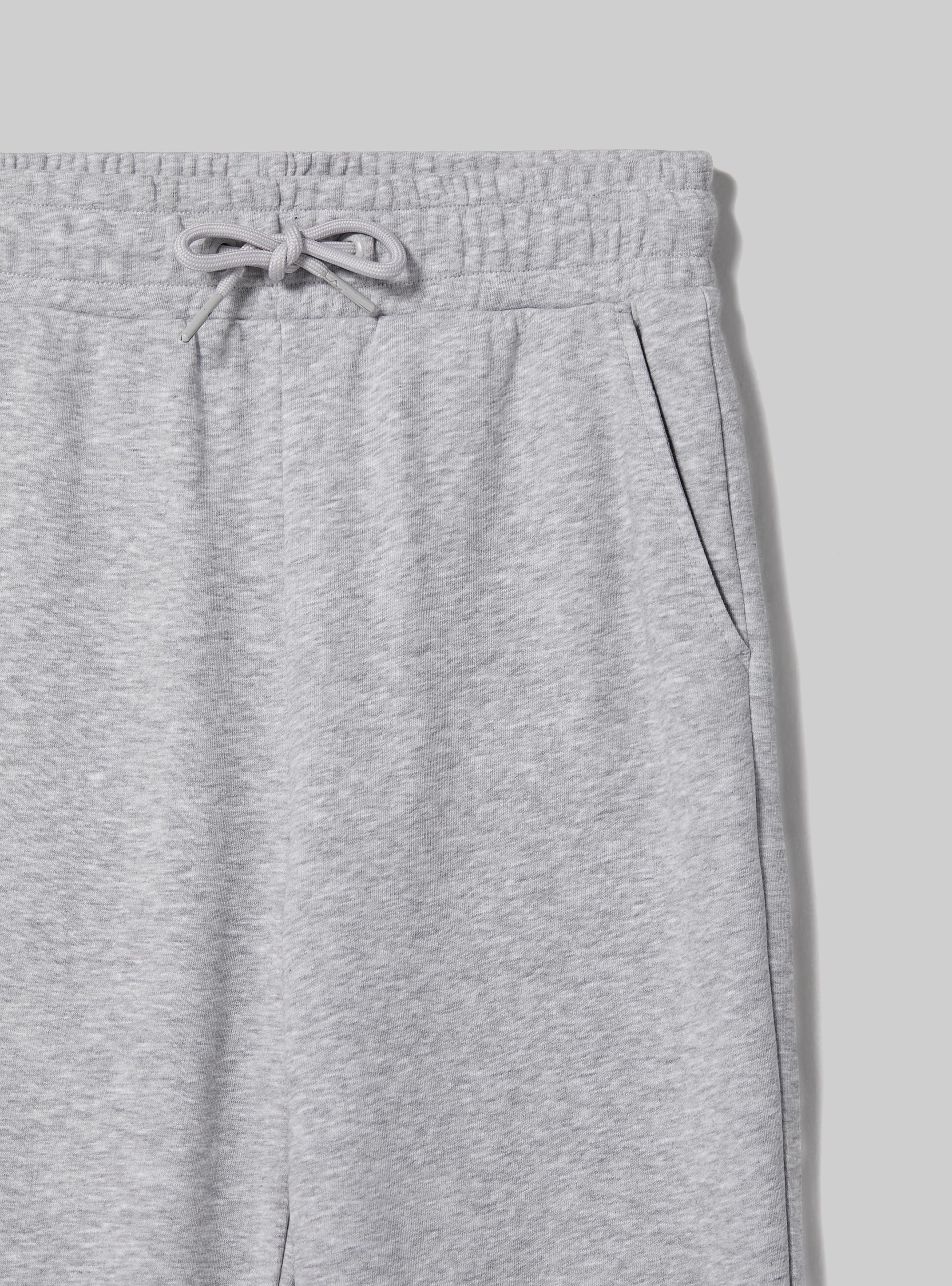 Plush jogger trousers, MGY3 GREY MEL LIGHT