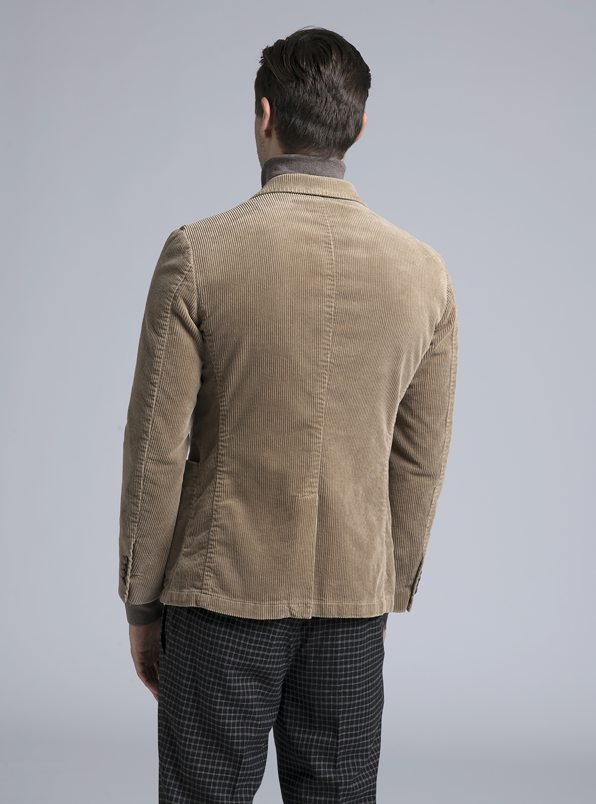 Giacca in velluto, C560 ECRU