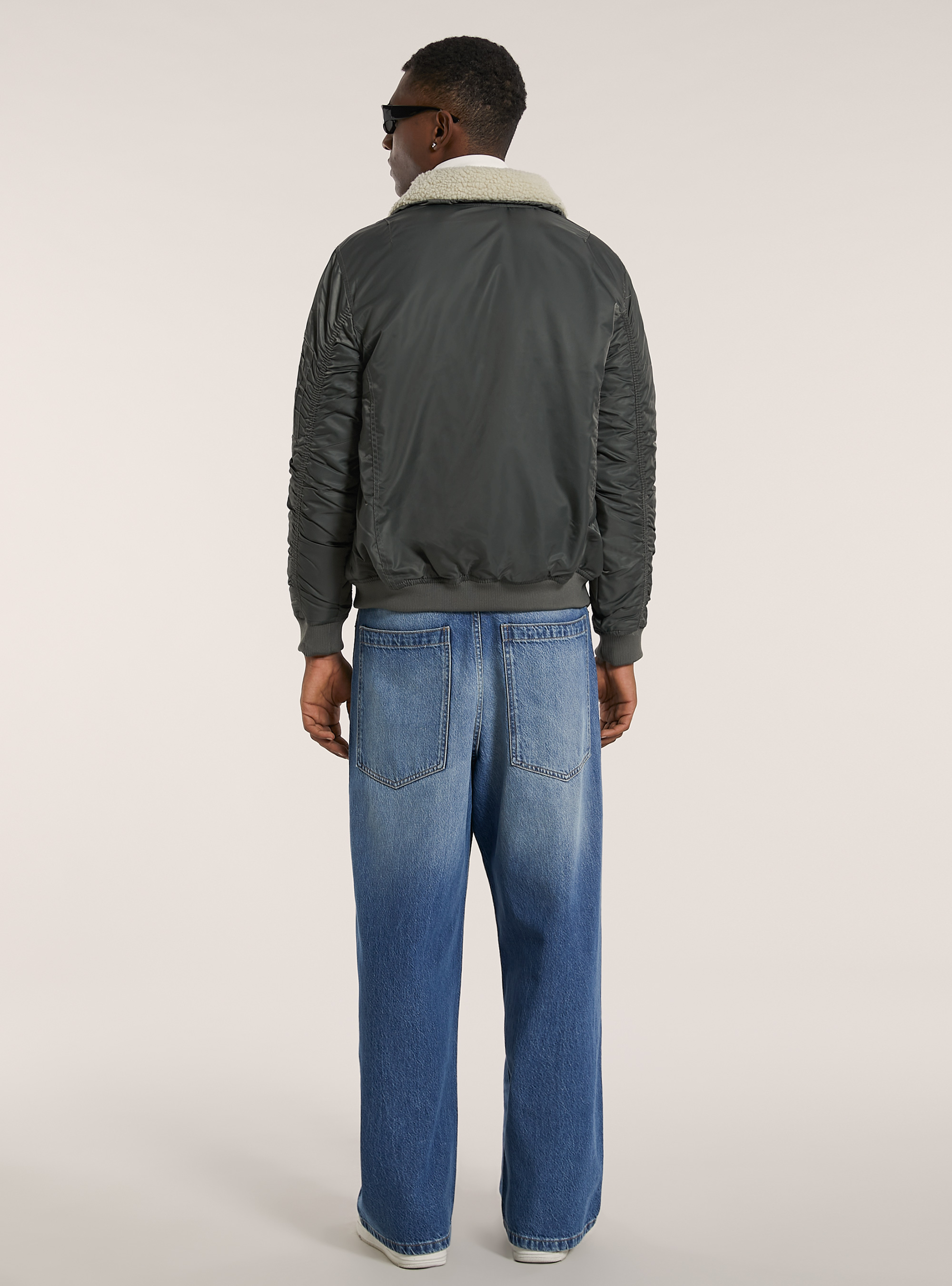 Bomber jacket with recycled padding, KY2 KAKY MEDIUM