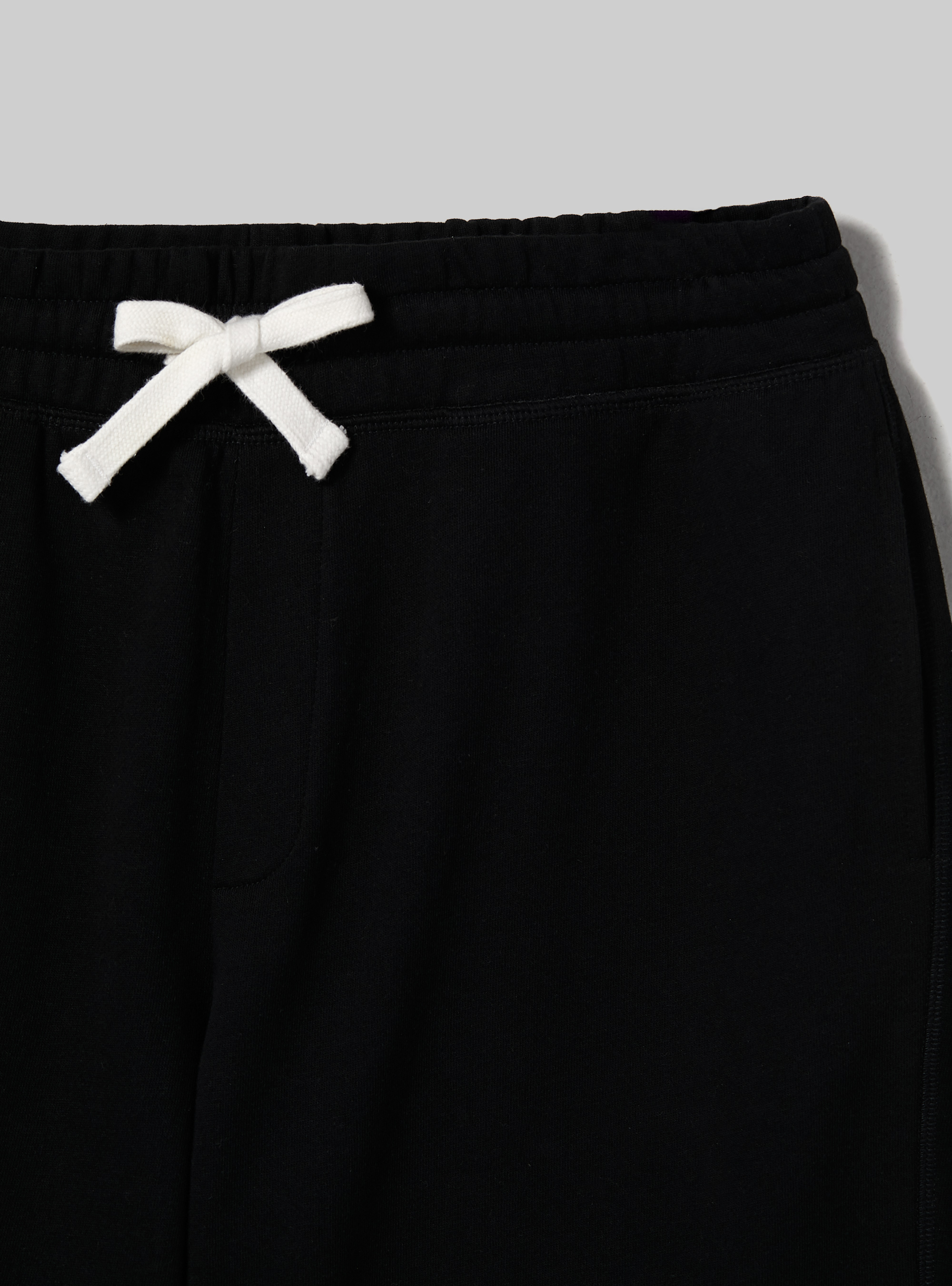 Bermuda jogger in cotone, BK1 BLACK