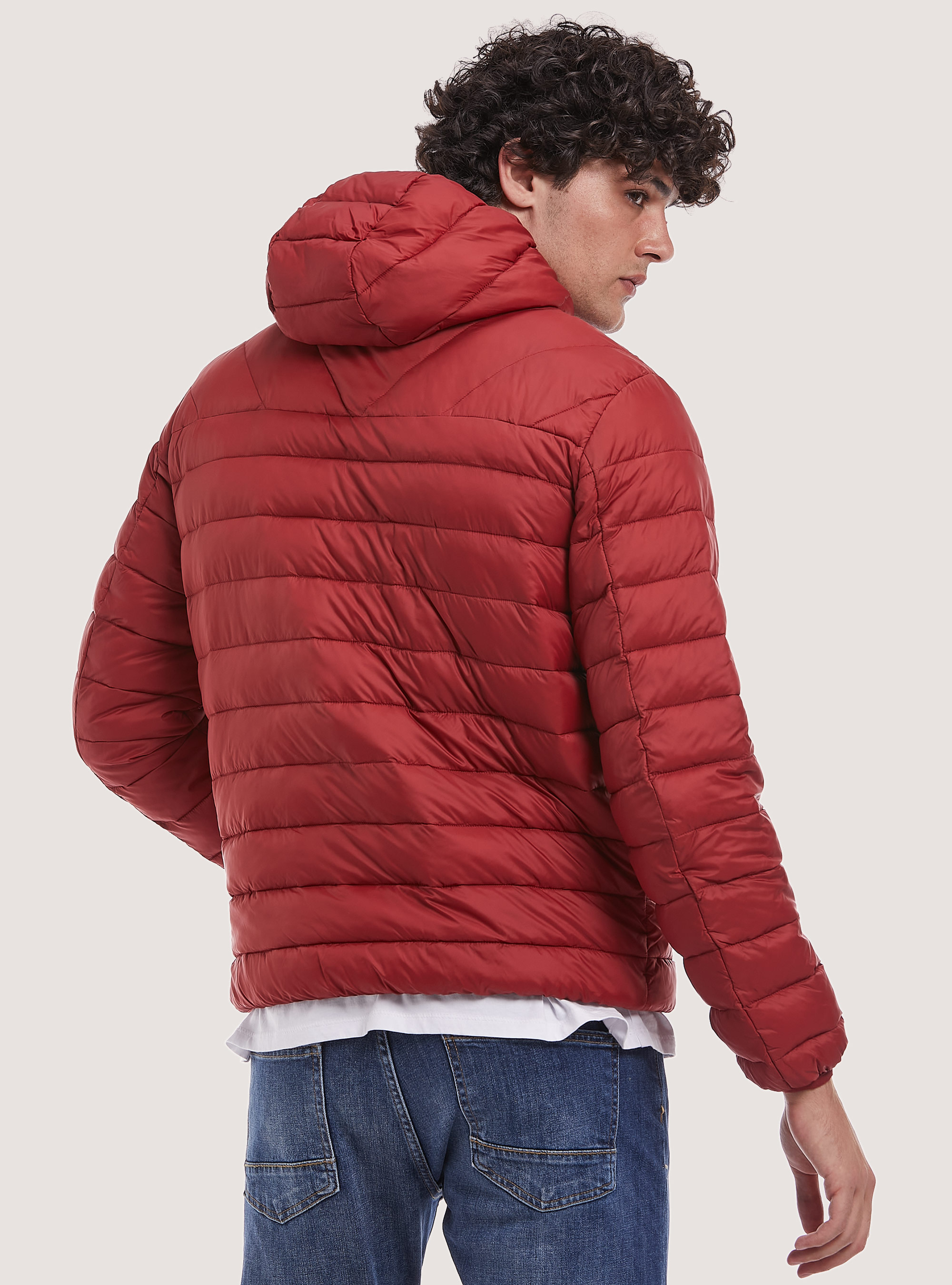 Jacket with recycled padding, RD2 RED MEDIUM
