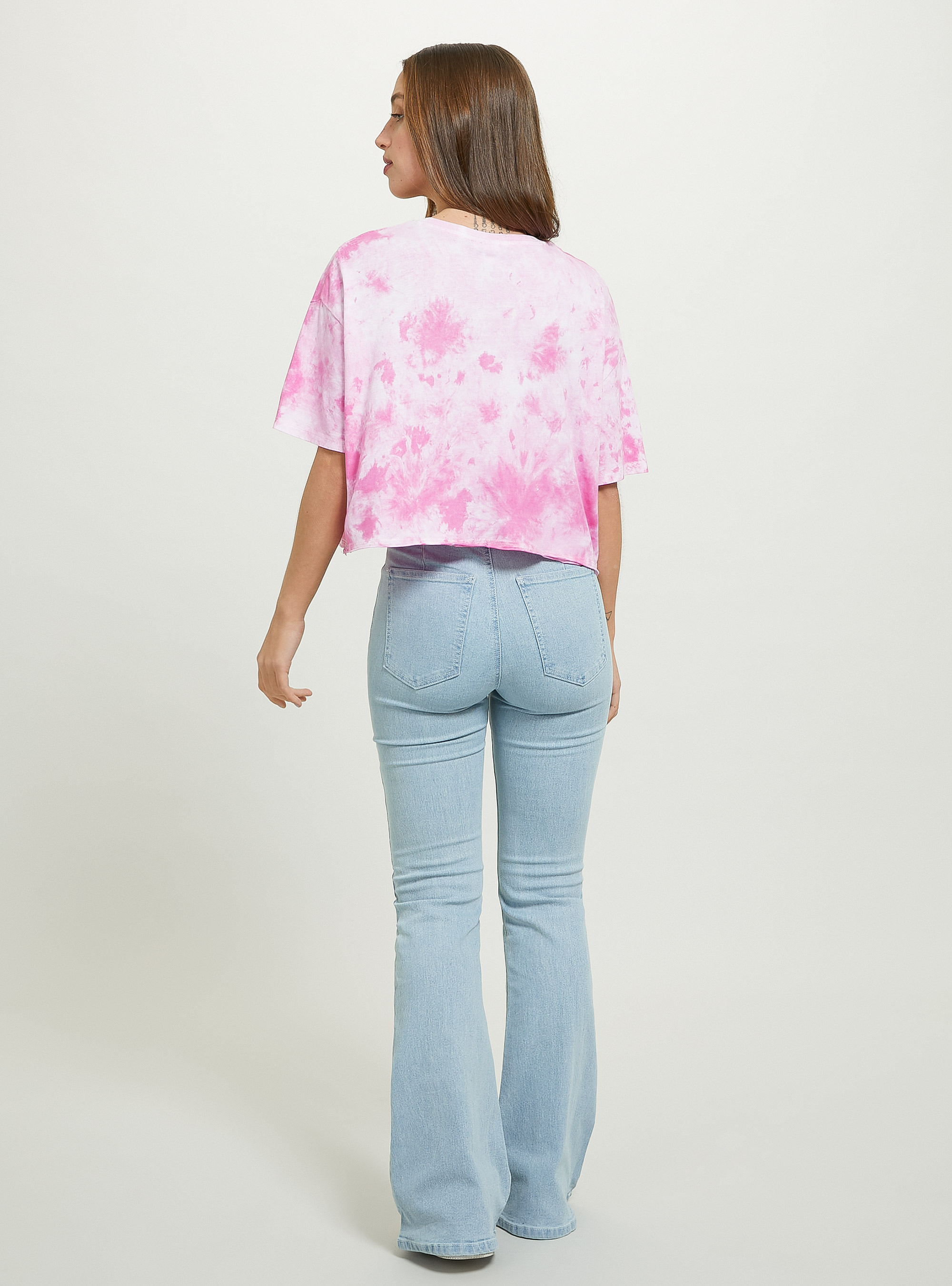 Badtz-Maru / Alcott cropped T-shirt, WH3 WHITE