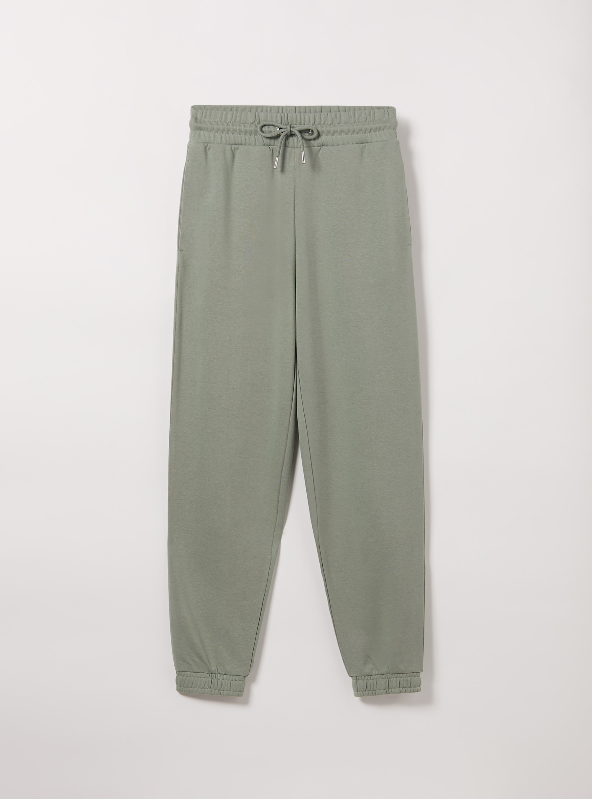 Plush jogger trousers, KY3 KAKY LIGHT