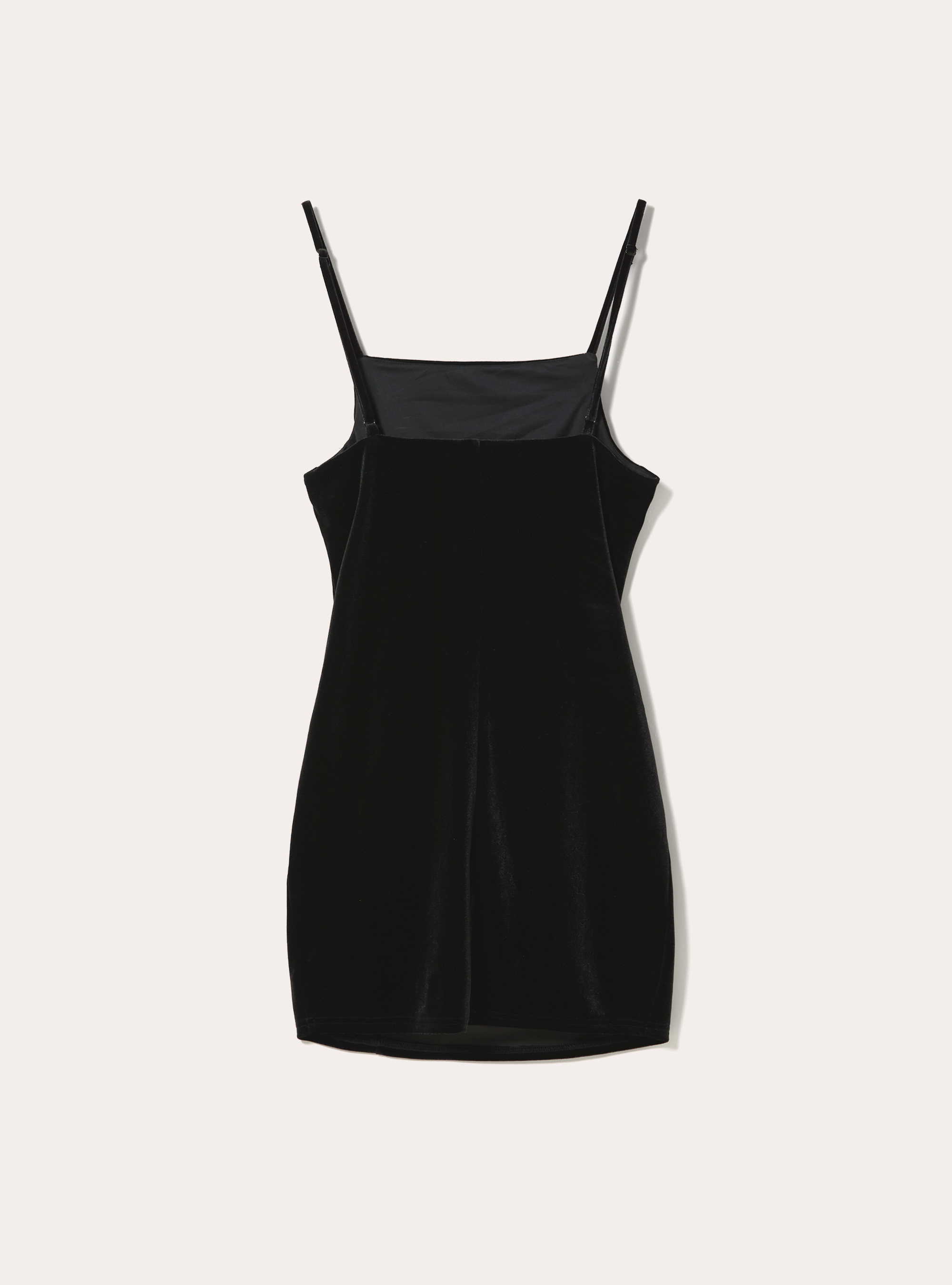 Abito in velluto, BK1 BLACK