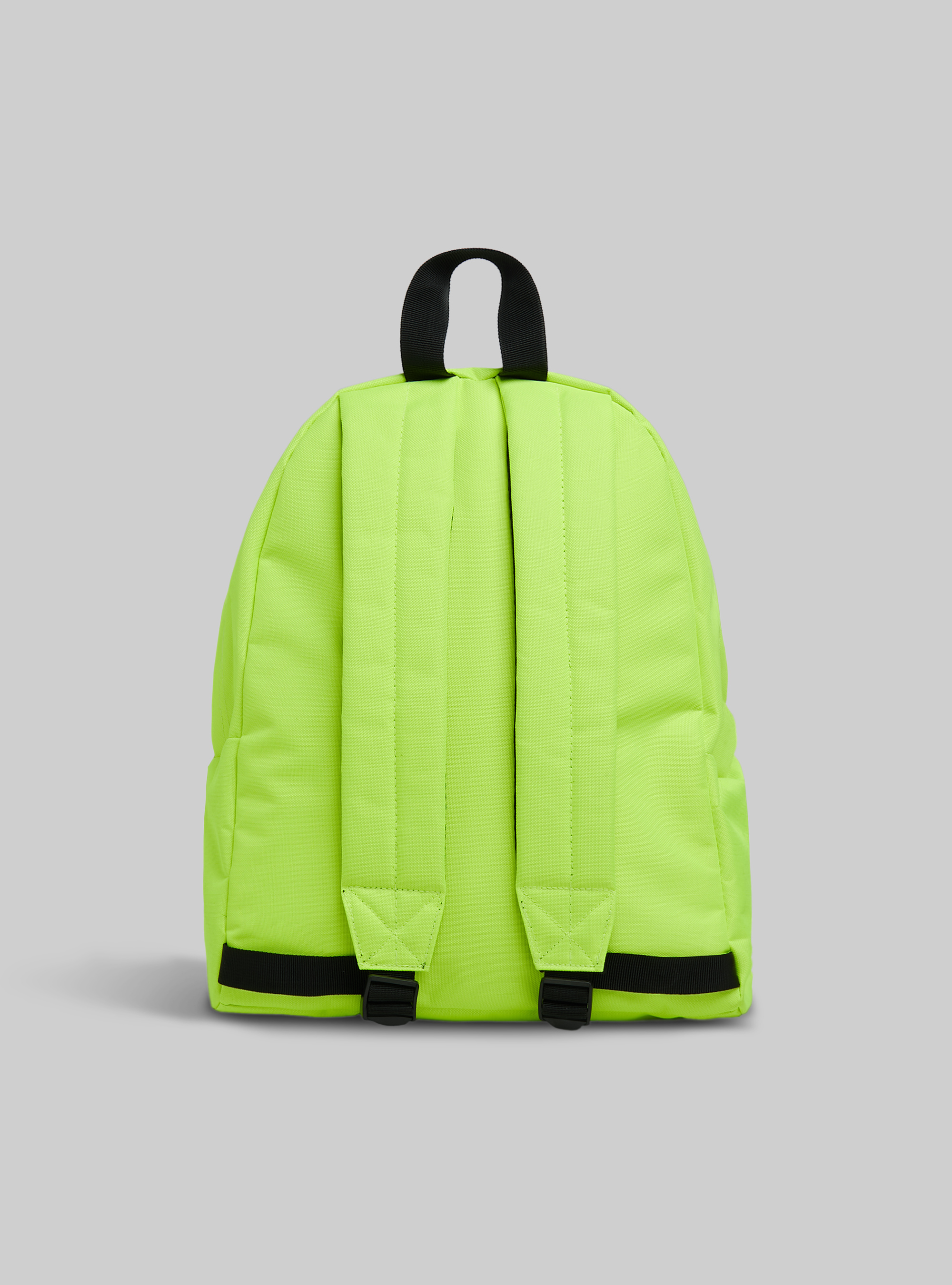 Plain-coloured backpack, FYE1 FLUO DARK YELLOW