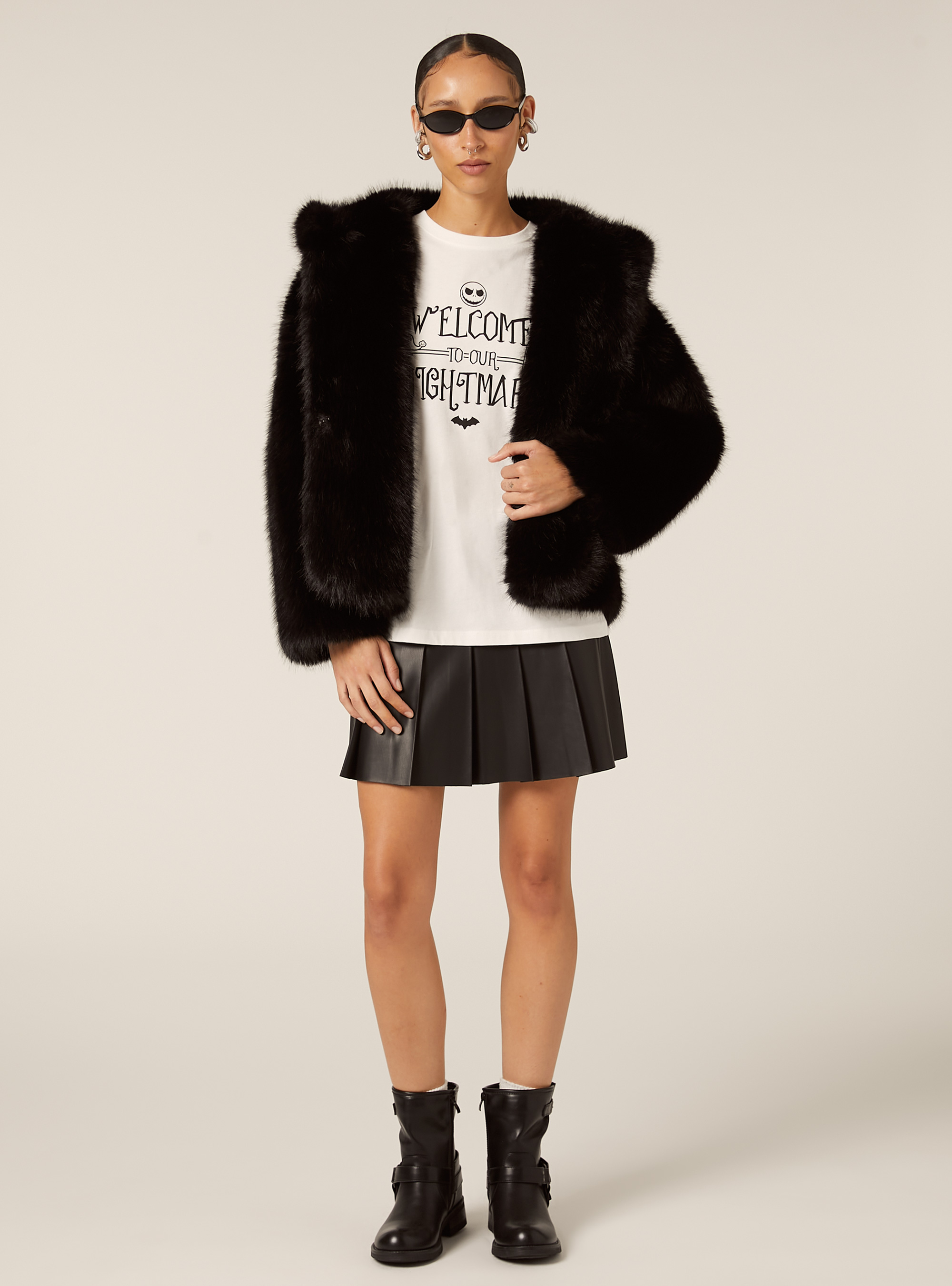 The Nightmare Before Christmas T-shirt / Alcott, WH2 WHITE