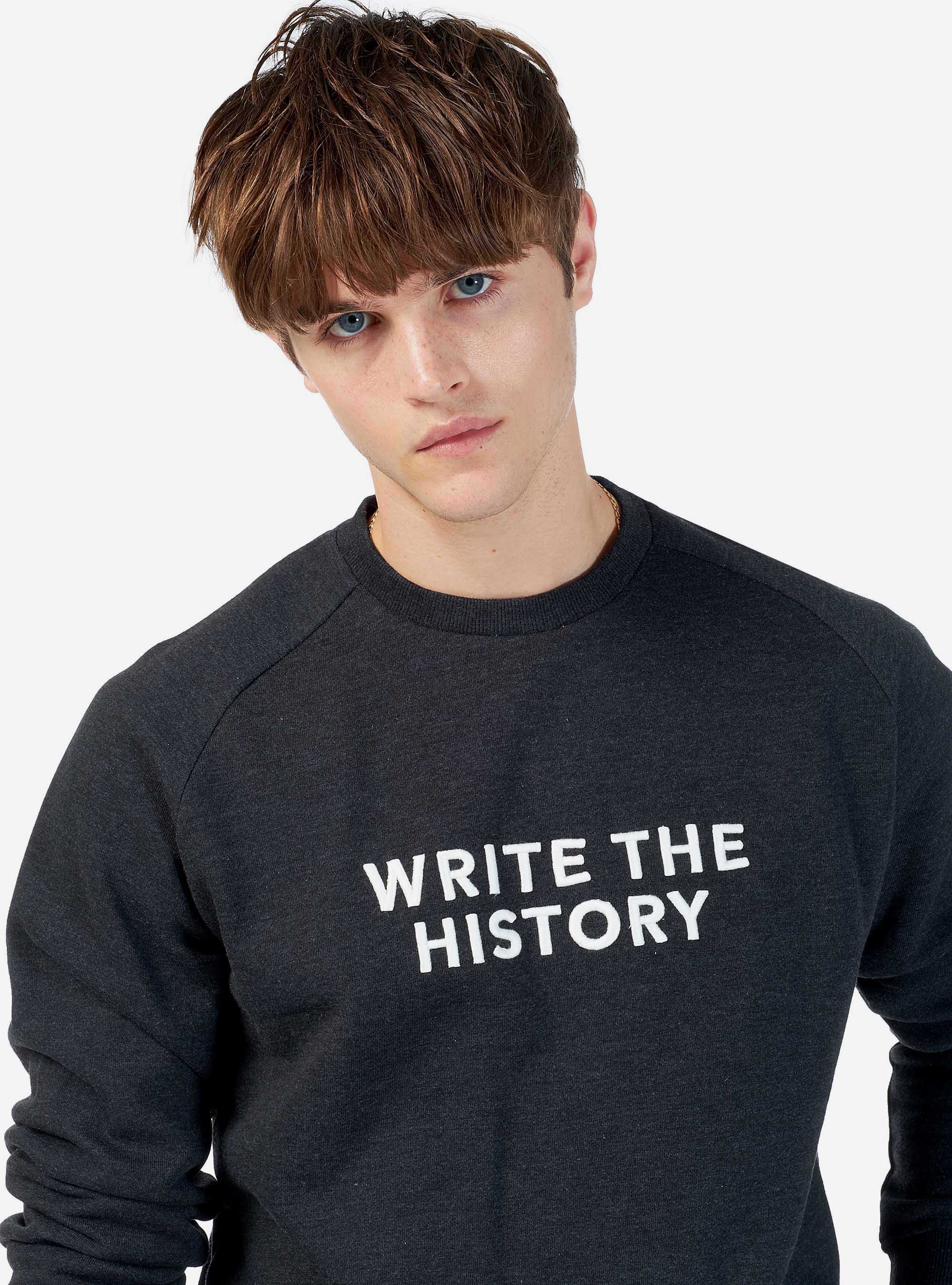 Fepa con ricamo, NERO