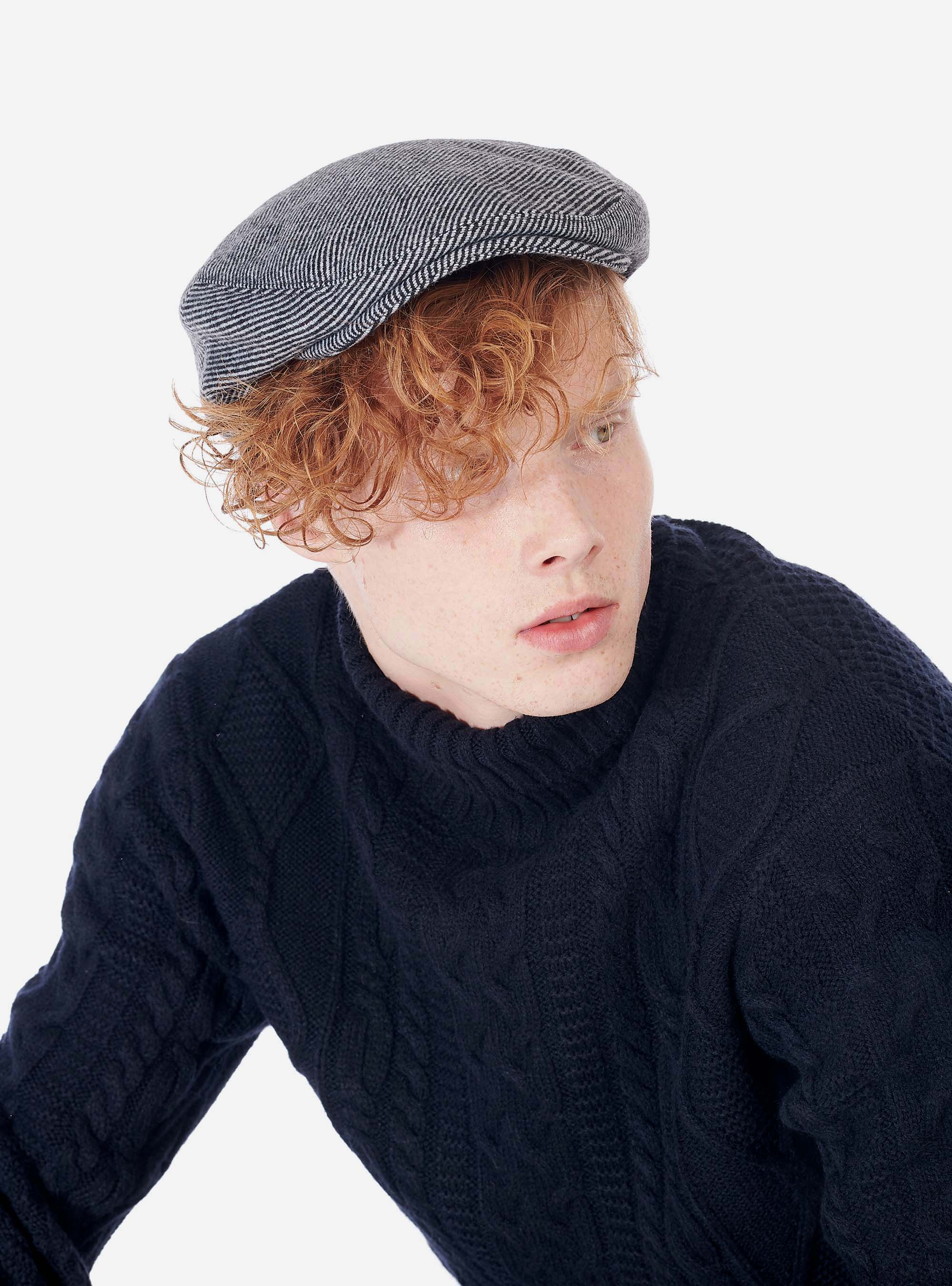 Coppola misto lana, NERO