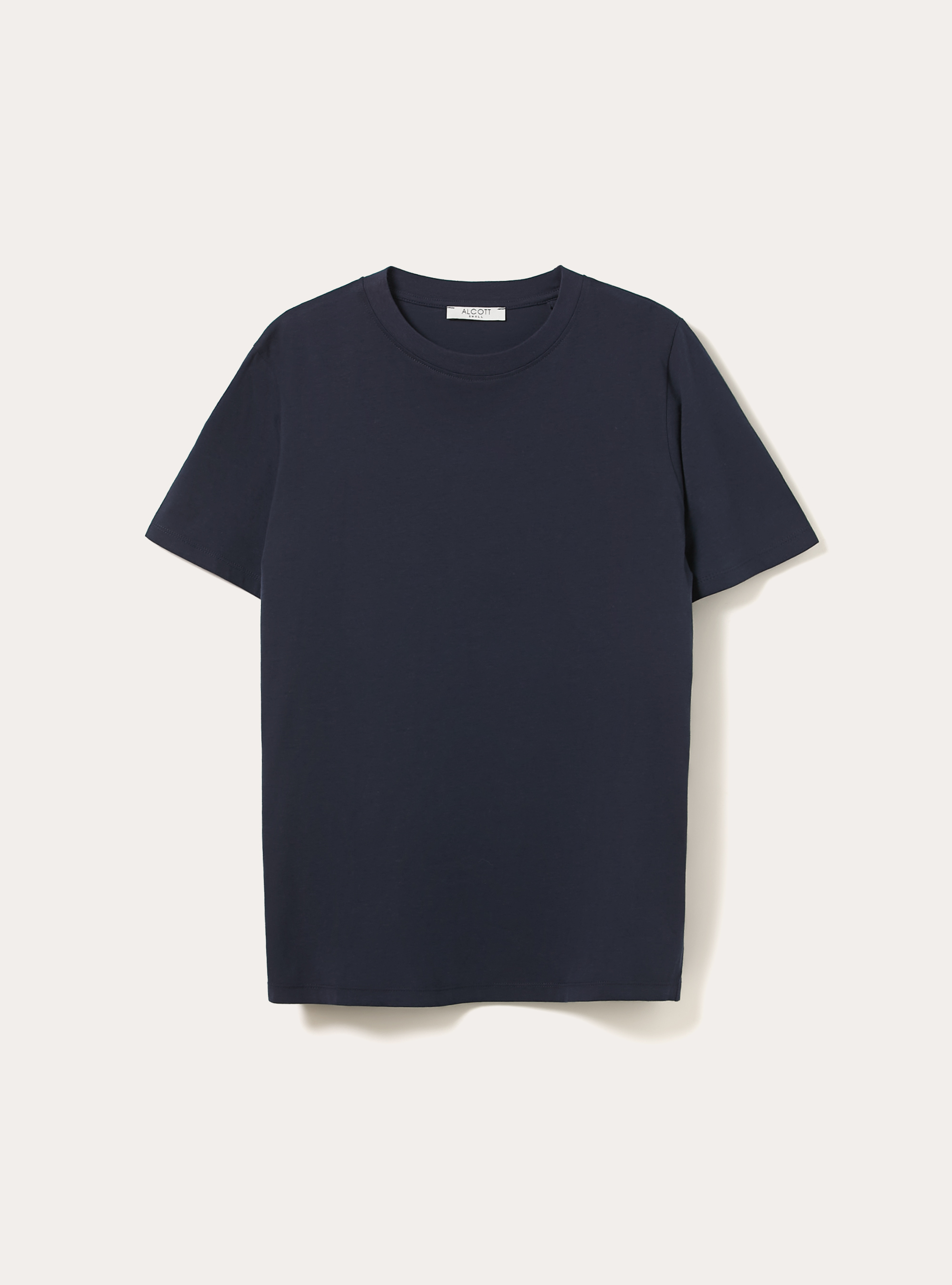 Cotton crew neck T-shirt, NA3 NAVY LIGHT