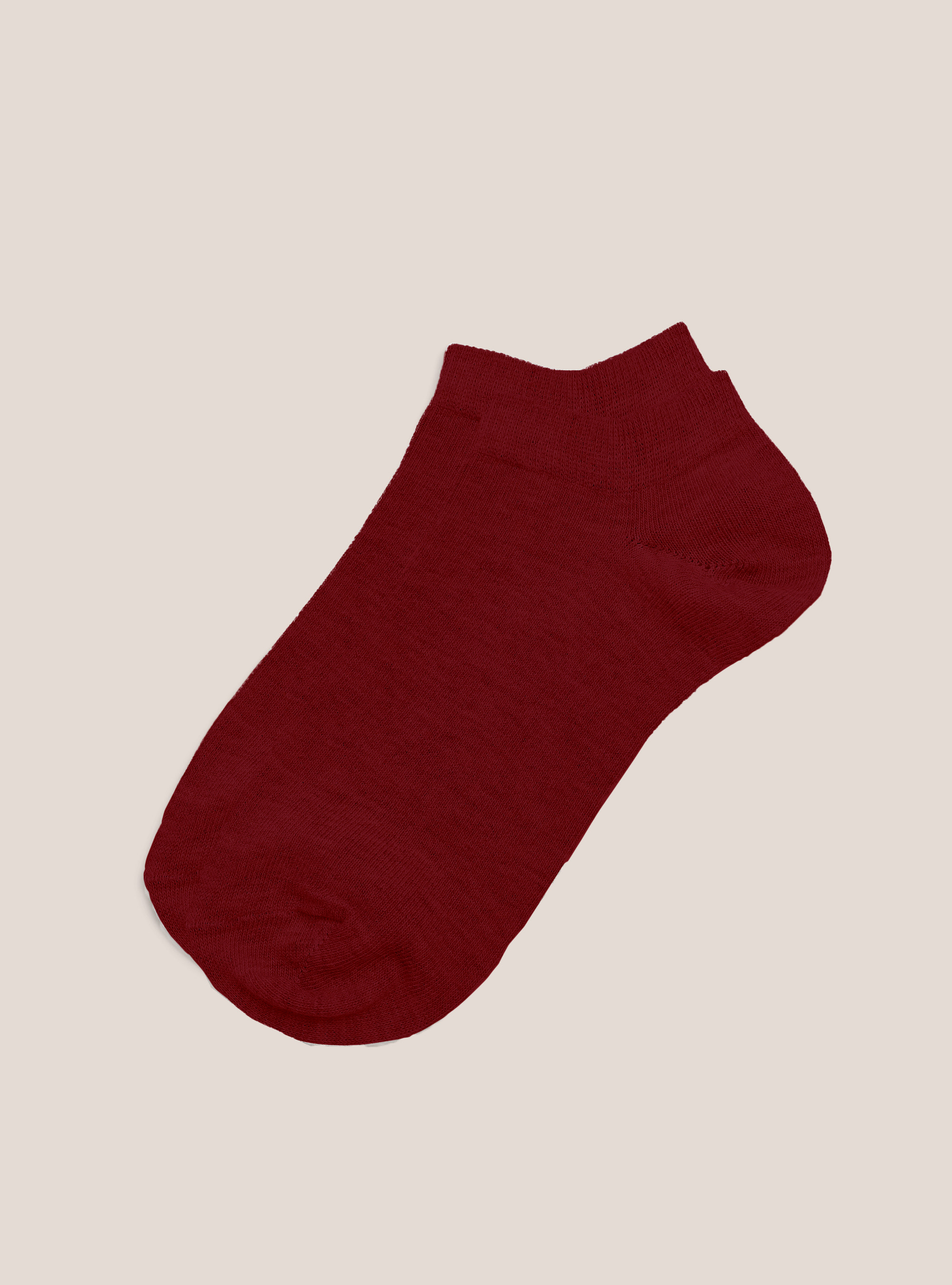 Lot de 4 paires de chaussettes en coton, BO1 BORDEAUX DARK