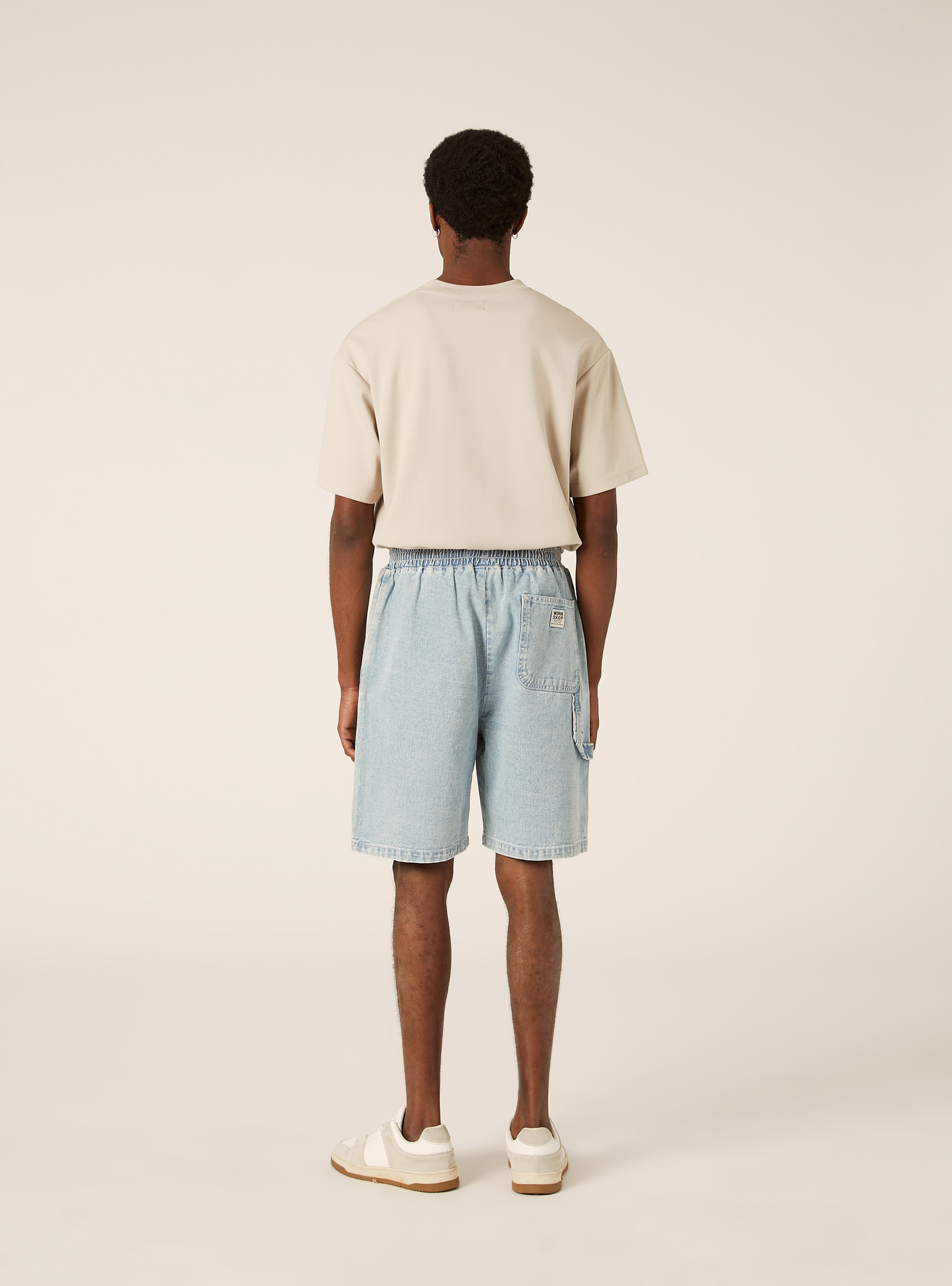Denim-Bermudas, D005 LIGHT BLUE