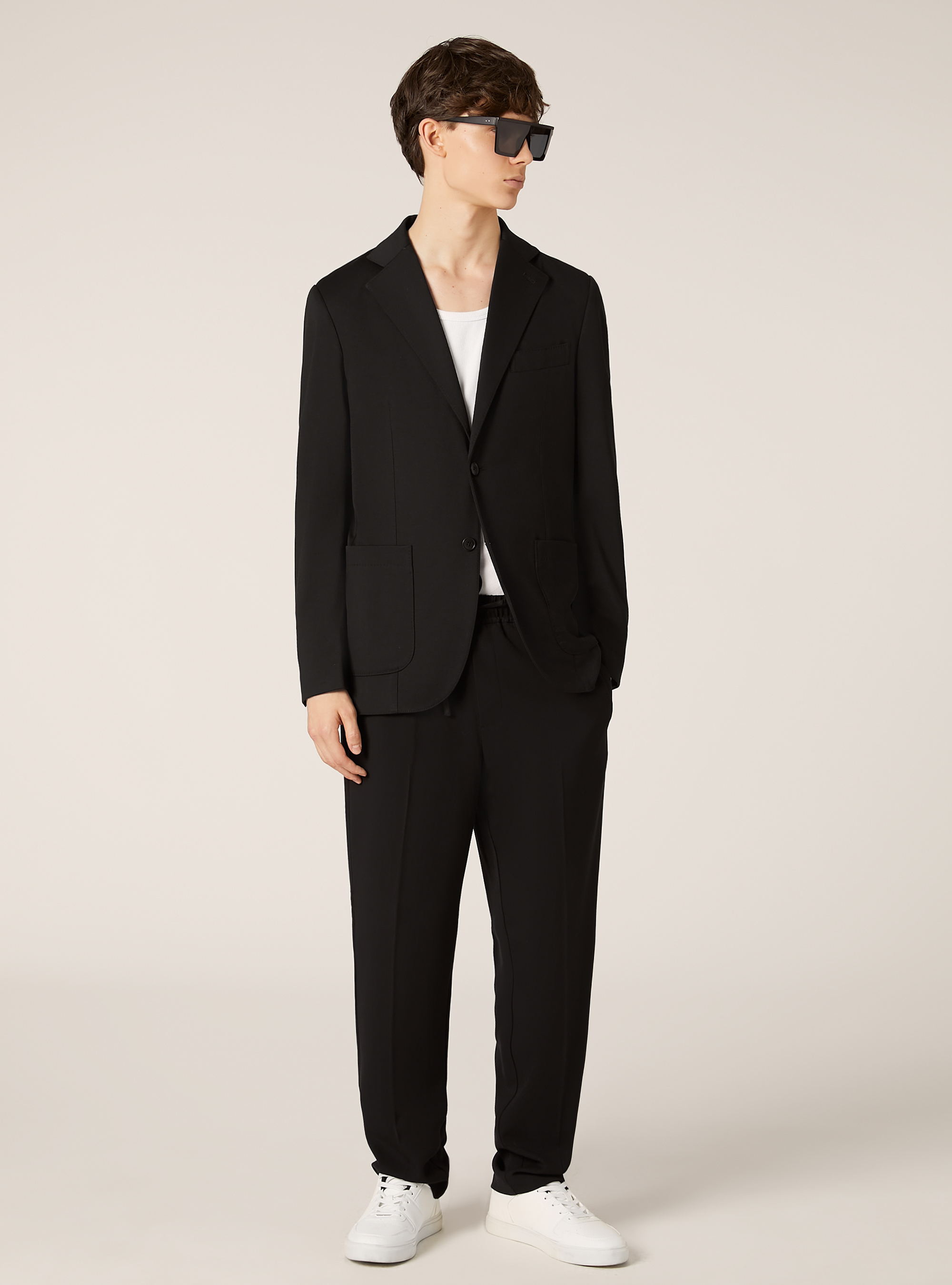 Jersey jacket, BK1 BLACK