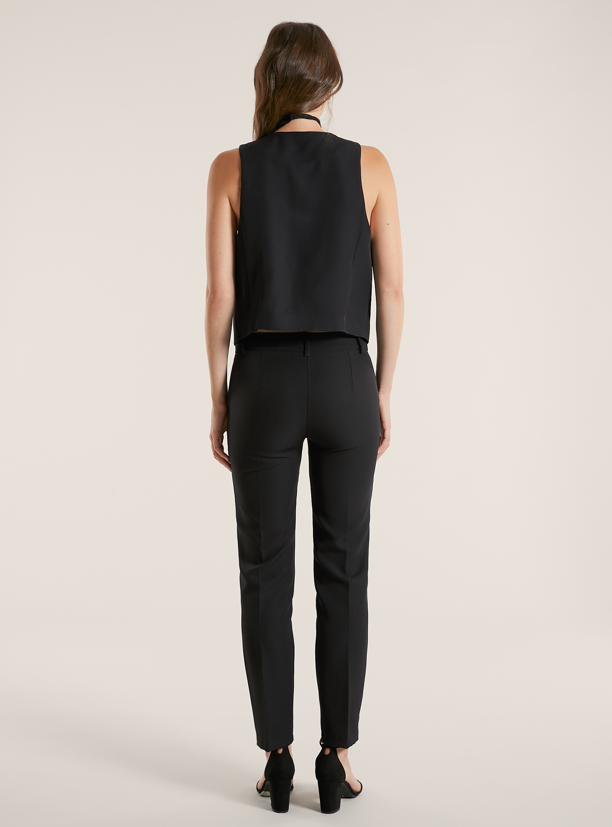 Tailored pants, BK1 BLACK