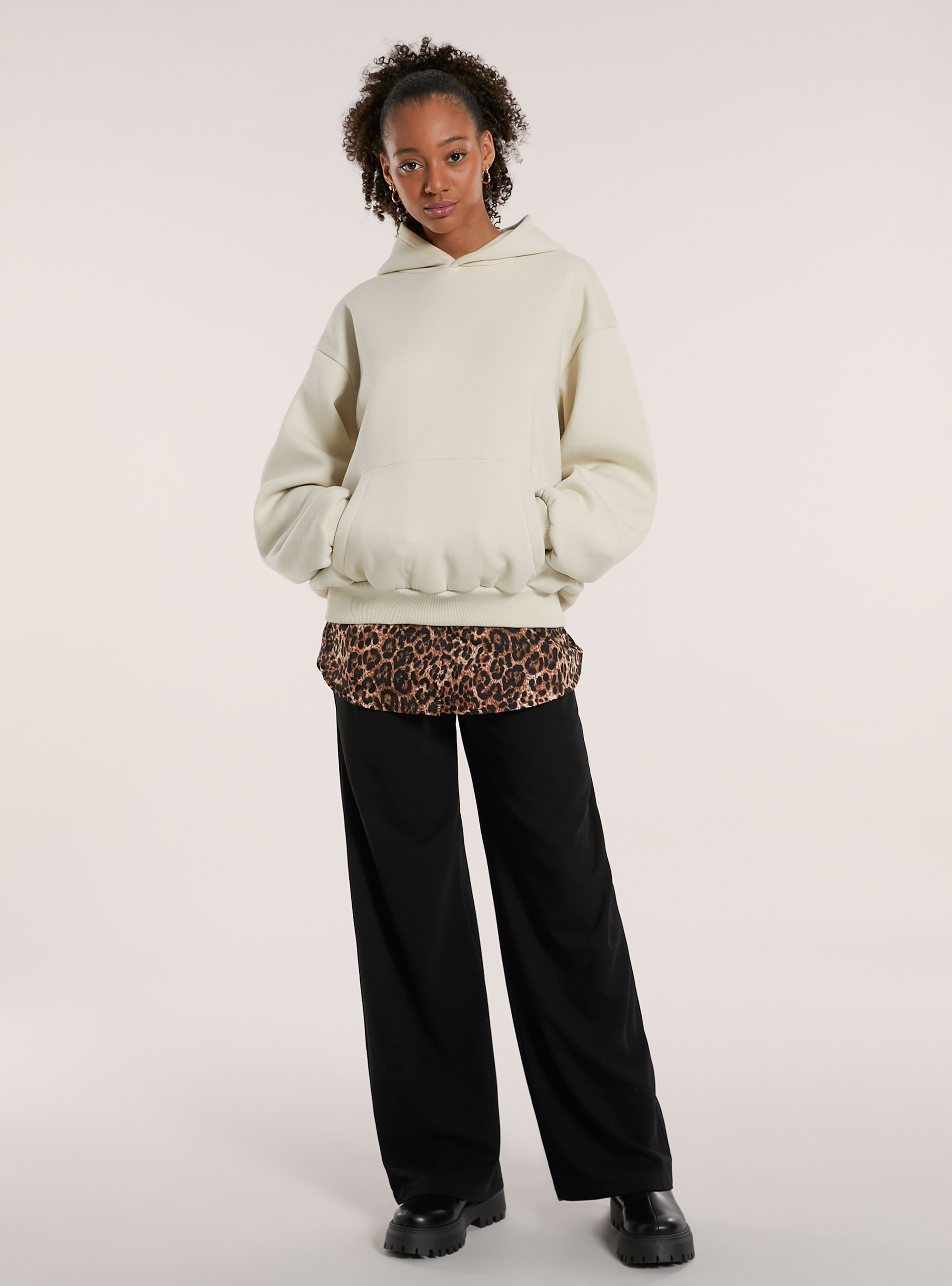 Animal skirt/blouse, ANIMALIER BROWN