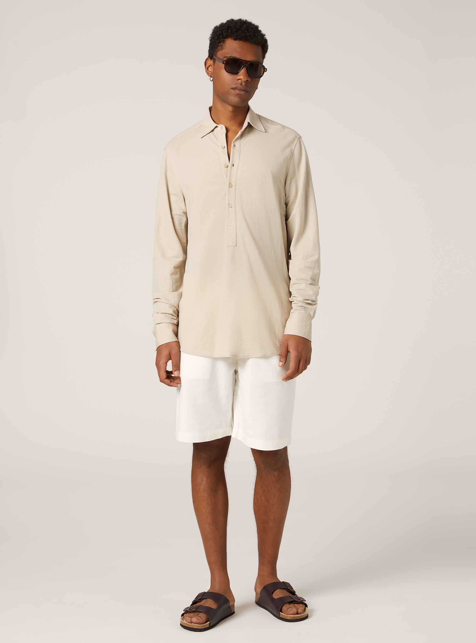 Demi-chemise, BG2 BEIGE MEDIUM