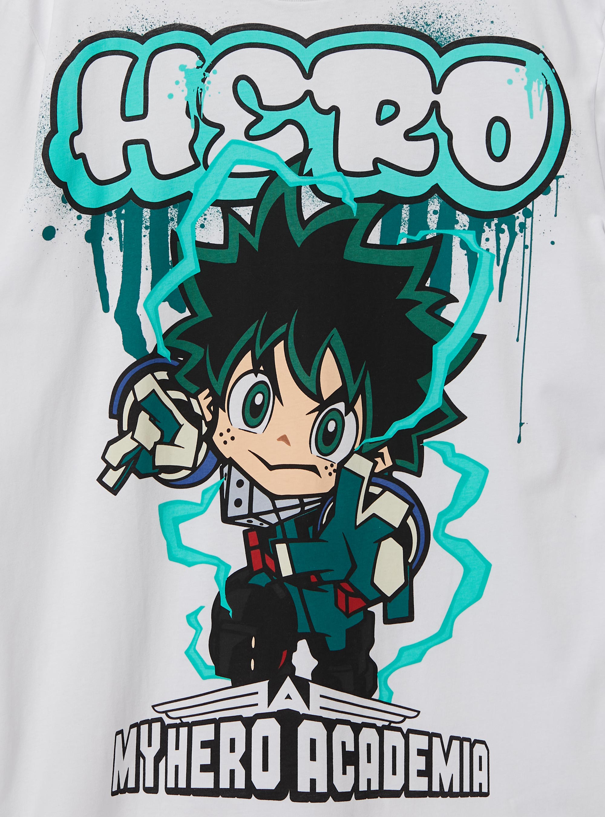 My Hero Academia / Alcott T-shirt, WH3 WHITE