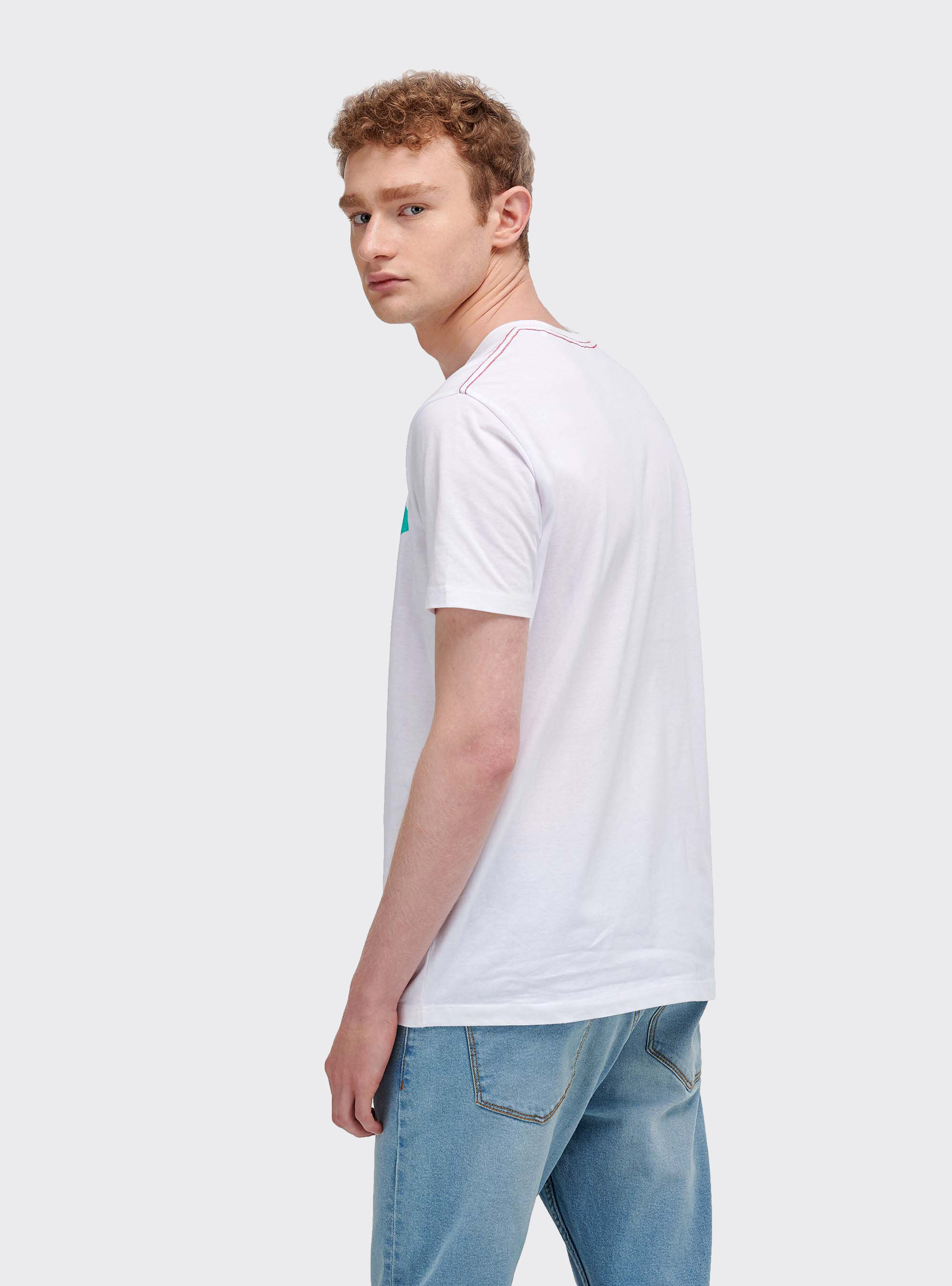 T-shirt Coca Cola, BLANCO