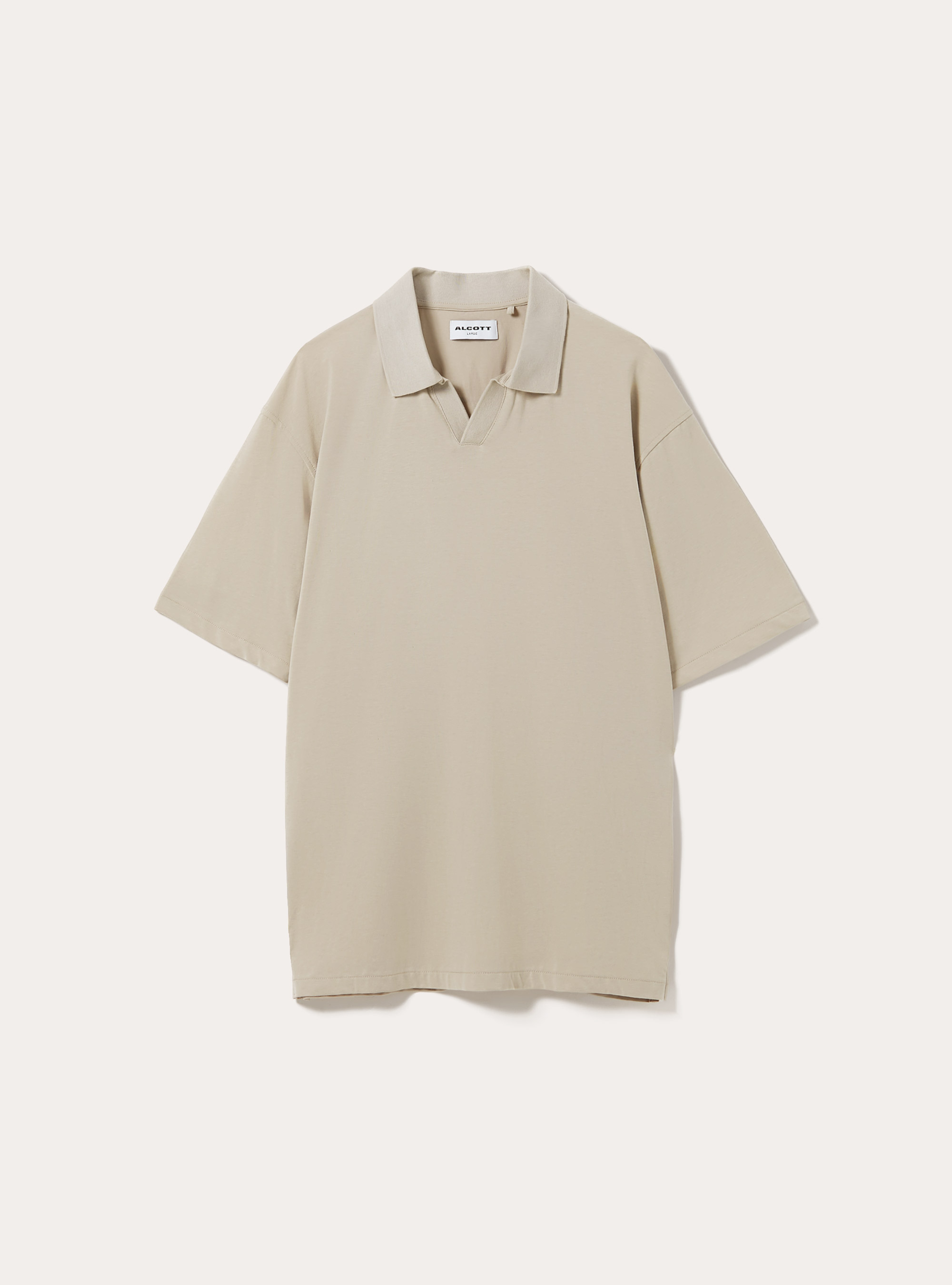 AIRes jersey polo shirt, BG2 BEIGE MEDIUM