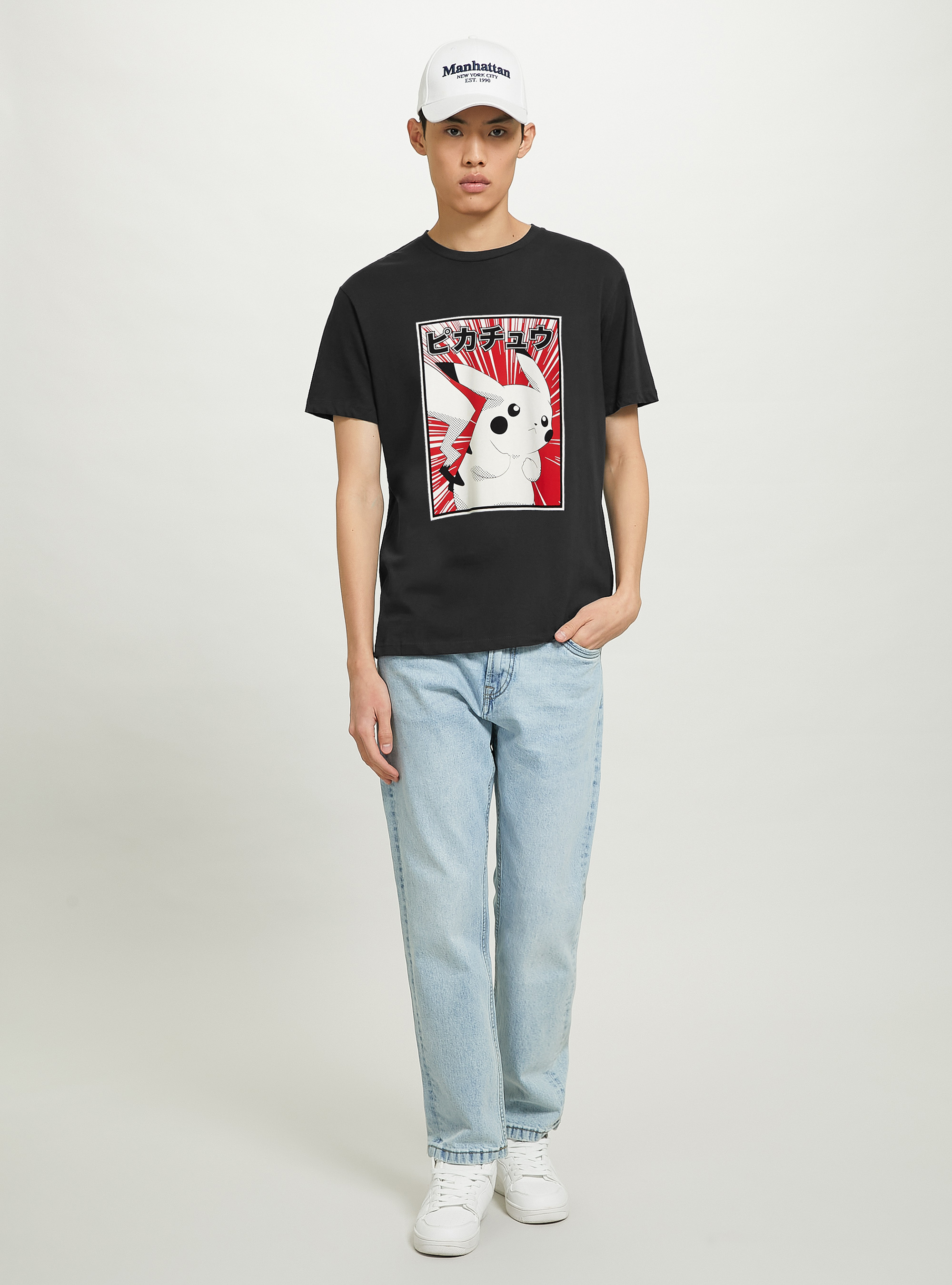 Pokémon / Alcott T-shirt, BK1 BLACK