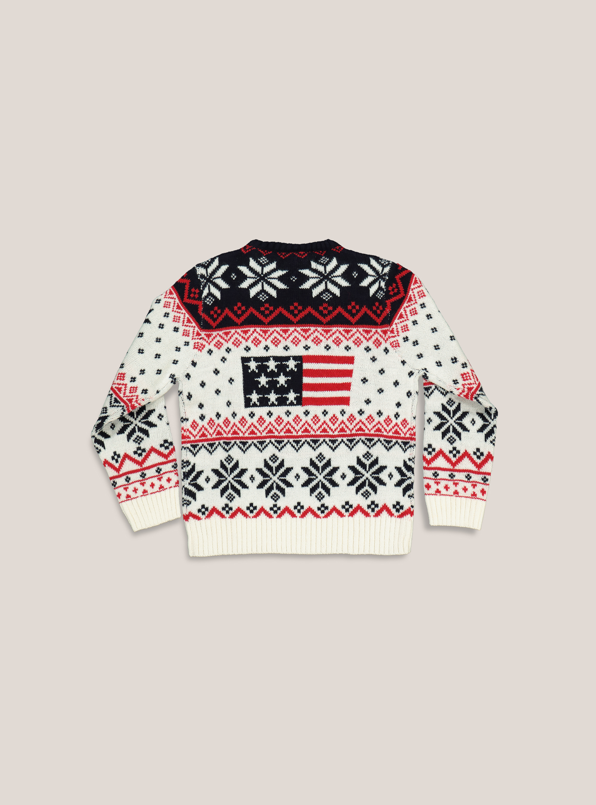 Christmas pullover ''mini me'' with reindeer, WHITE