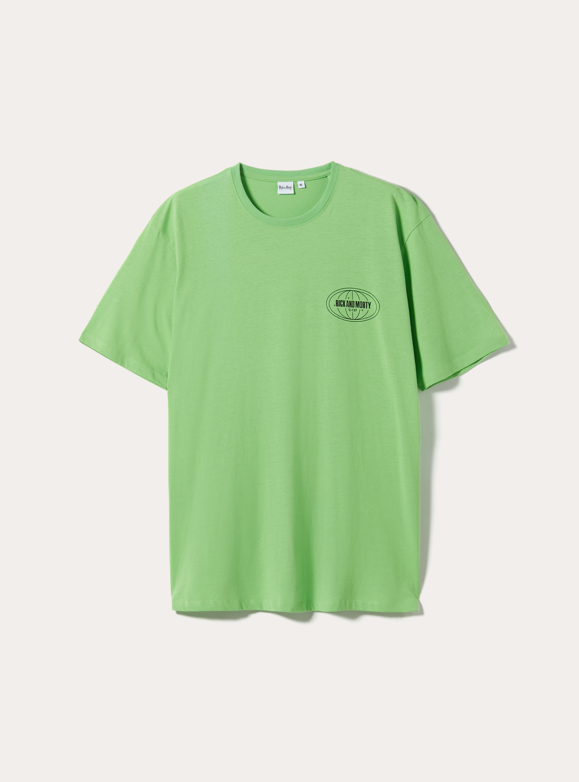Maglietta Rick e Morty / Alcott, GN3 GREEN LIGHT