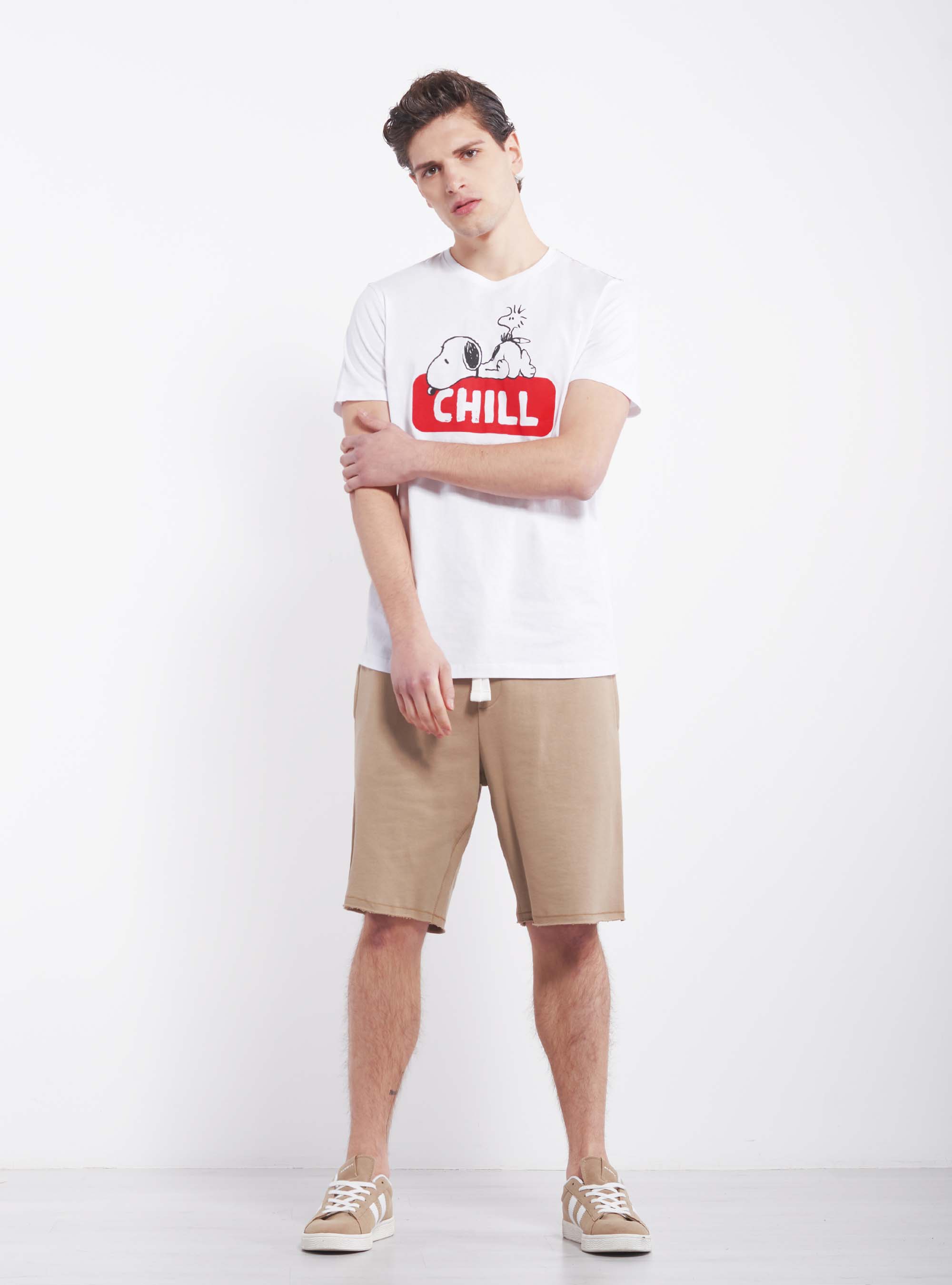 Maglietta Snoopy x Alcott, BIANCO