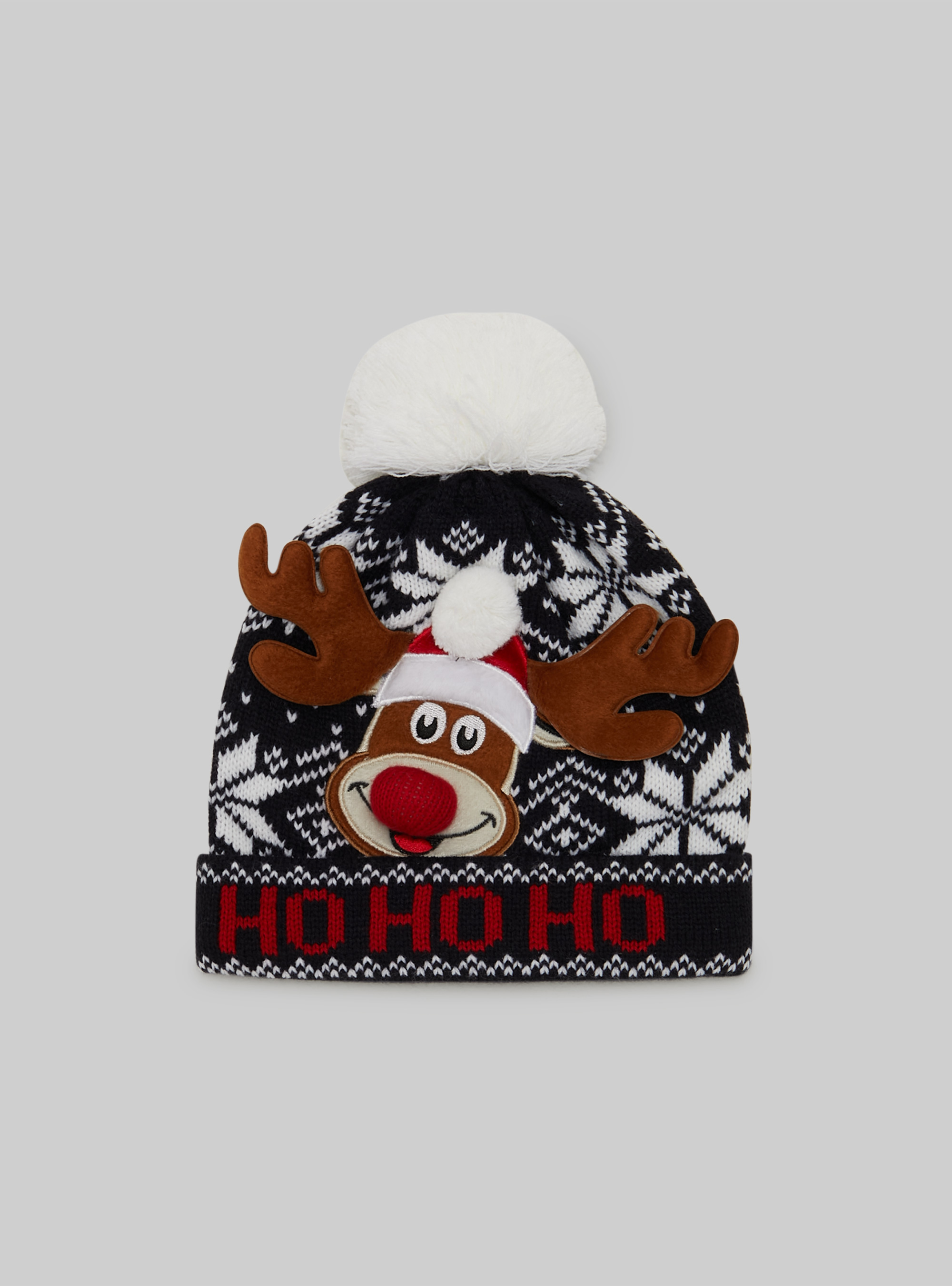 Cappello christmas rudolph, NA1 NAVY DARK