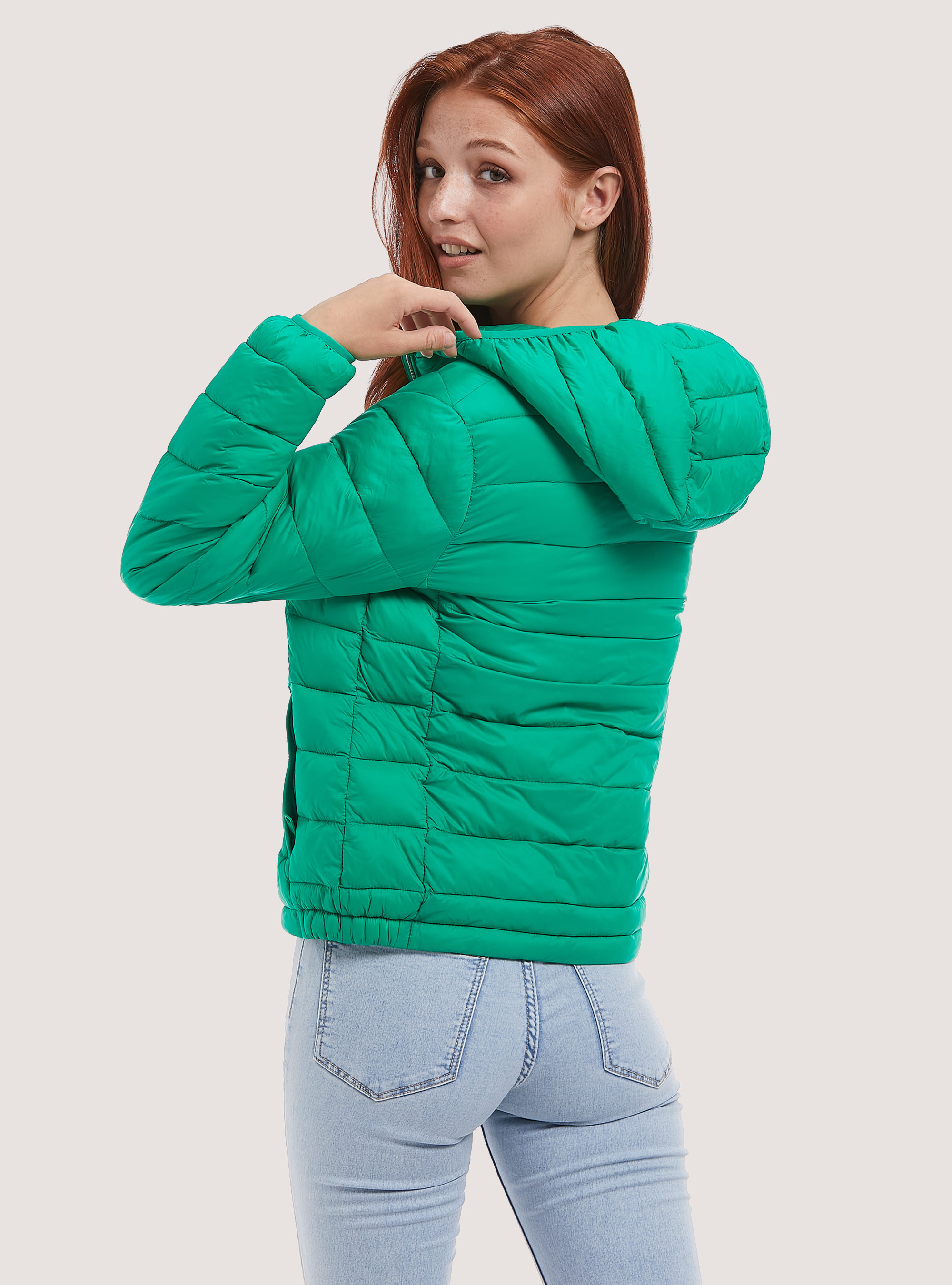 Jacket with recycled padding, GN2 GREEN MEDIUM